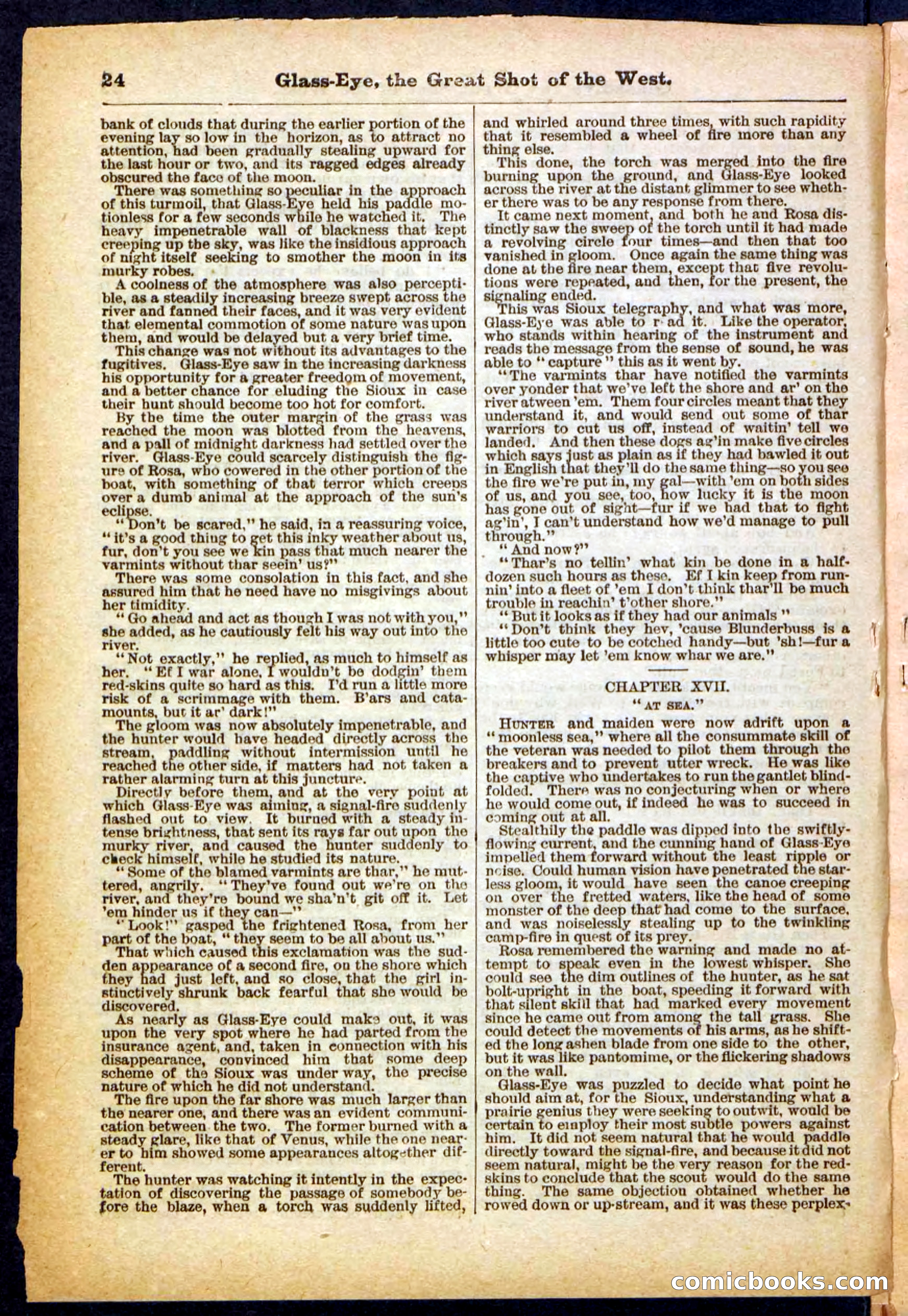 Beadle's Pocket Library No. 27 — page 24 of 32