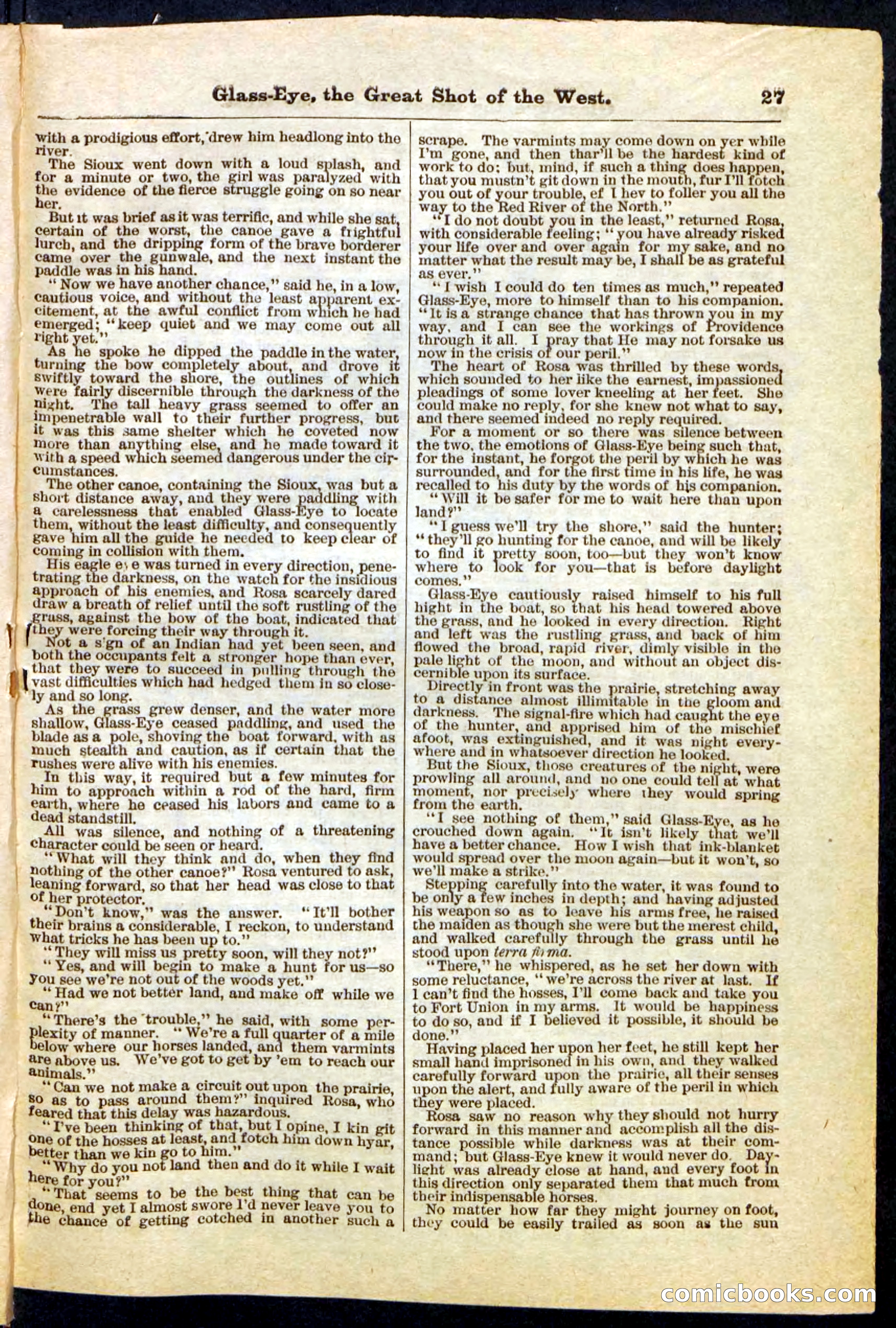Beadle's Pocket Library No. 27 — page 27 of 32