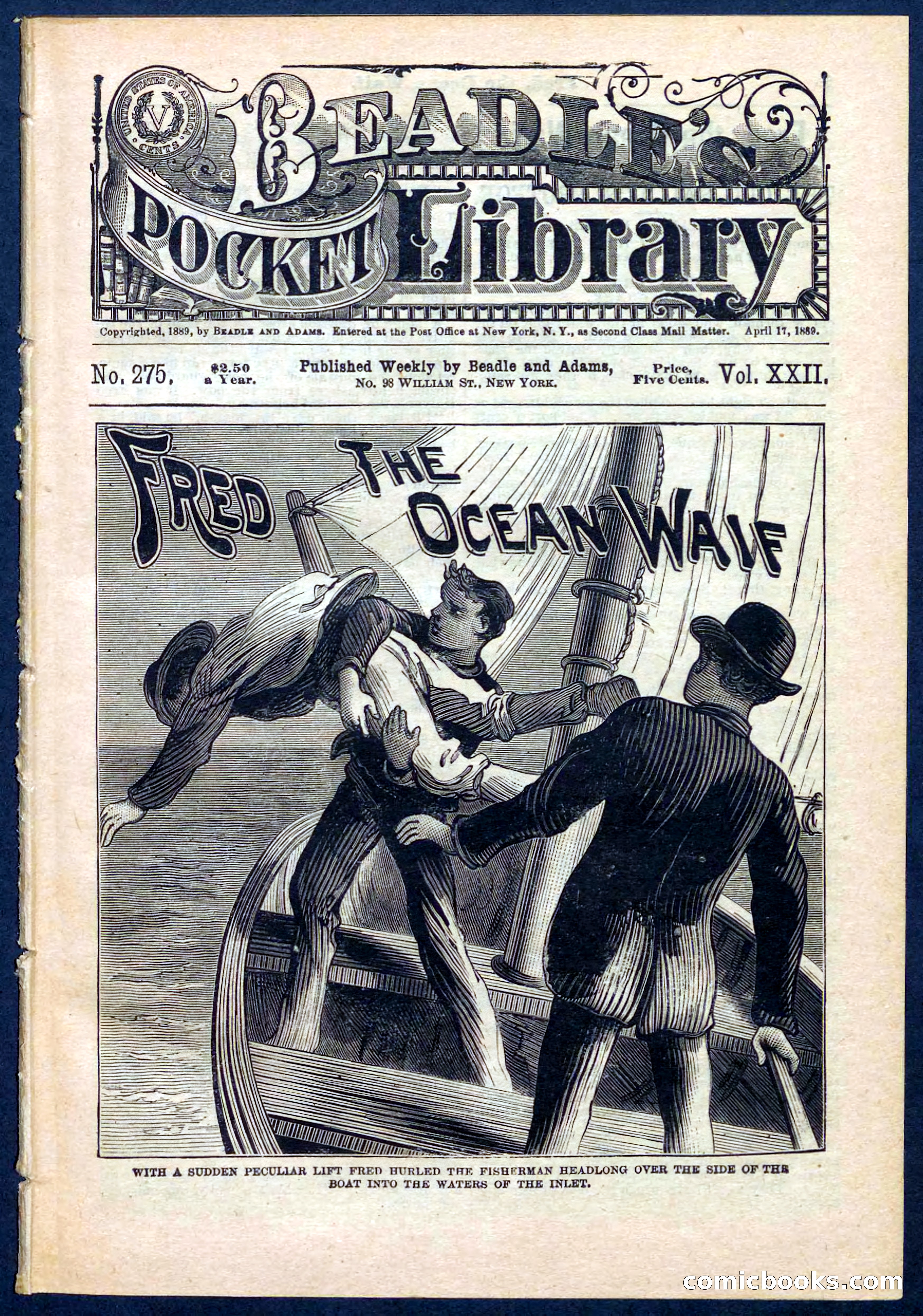 Beadle's Pocket Library No. 275 — page 1 of 32