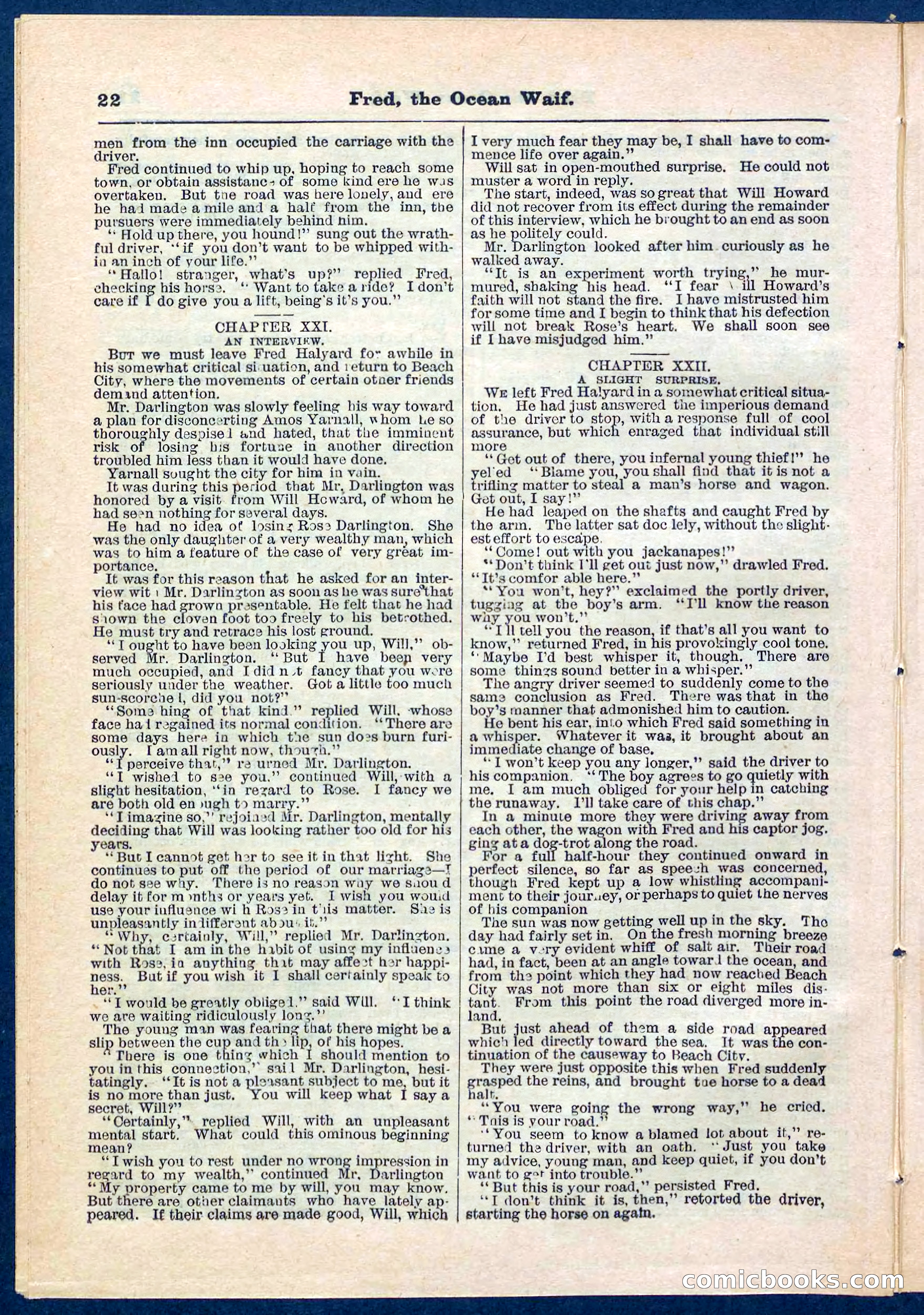 Beadle's Pocket Library No. 275 — page 22 of 32