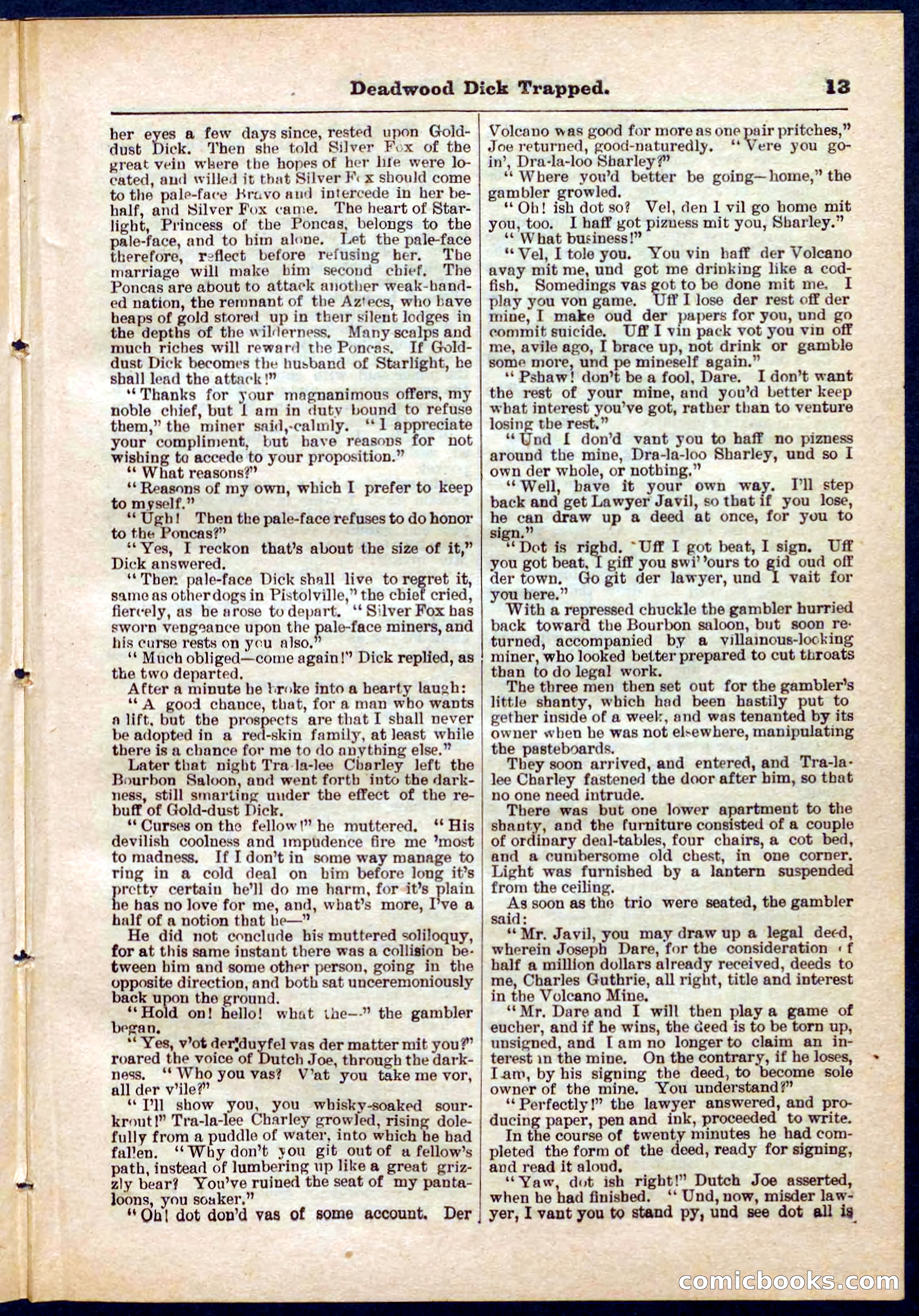 Beadle's Pocket Library No. 276 — page 13 of 32