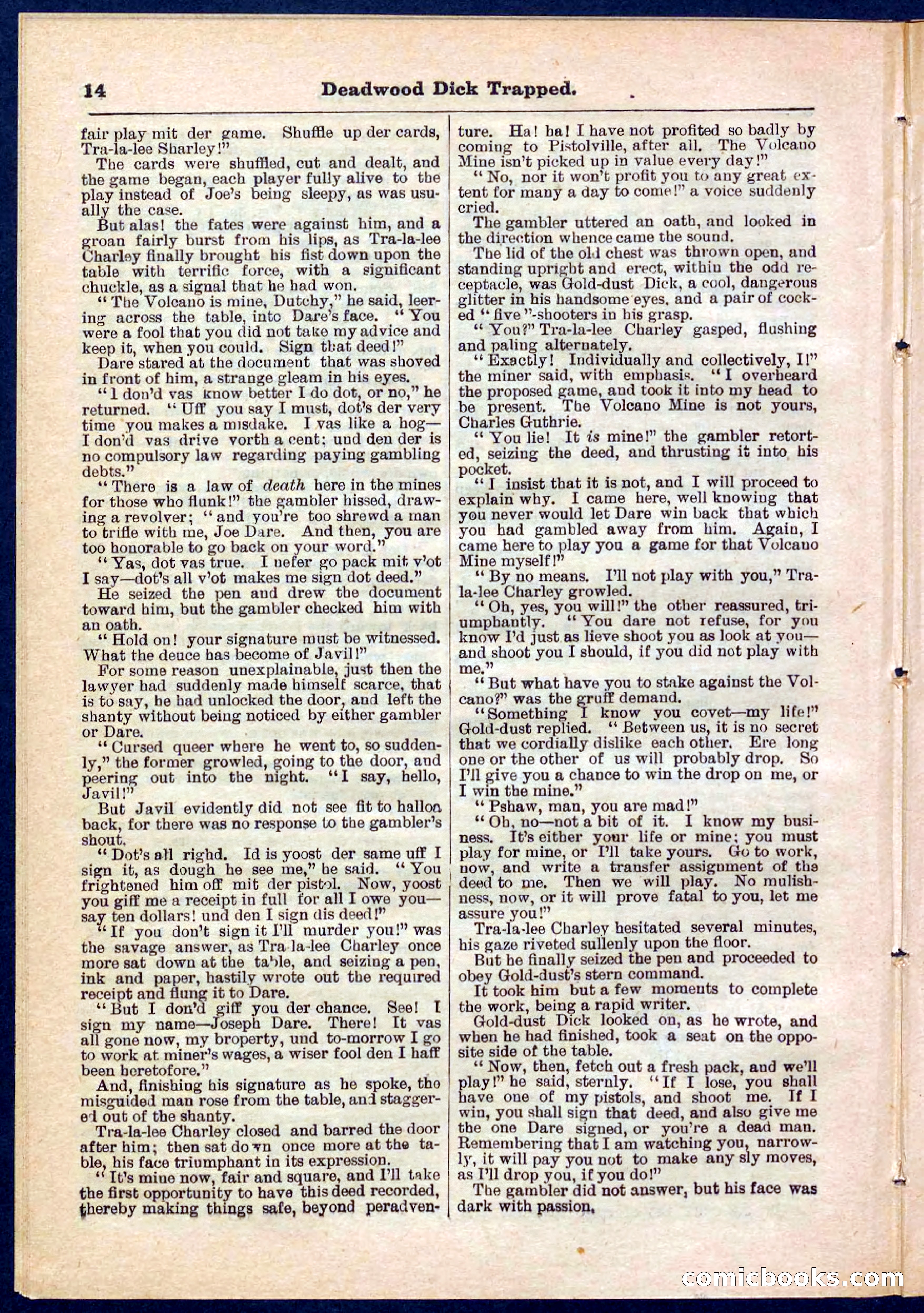 Beadle's Pocket Library No. 276 — page 14 of 32