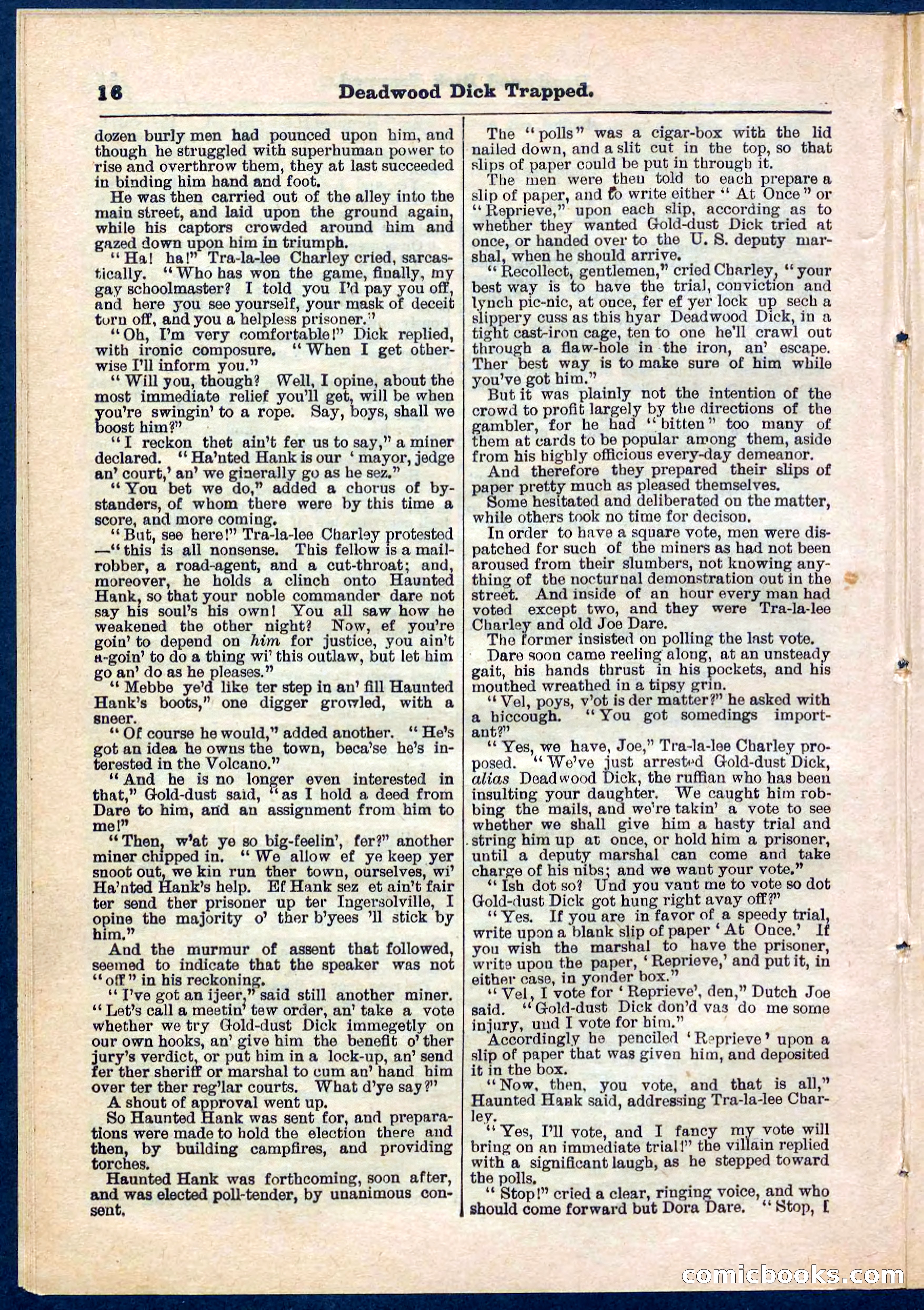 Beadle's Pocket Library No. 276 — page 16 of 32