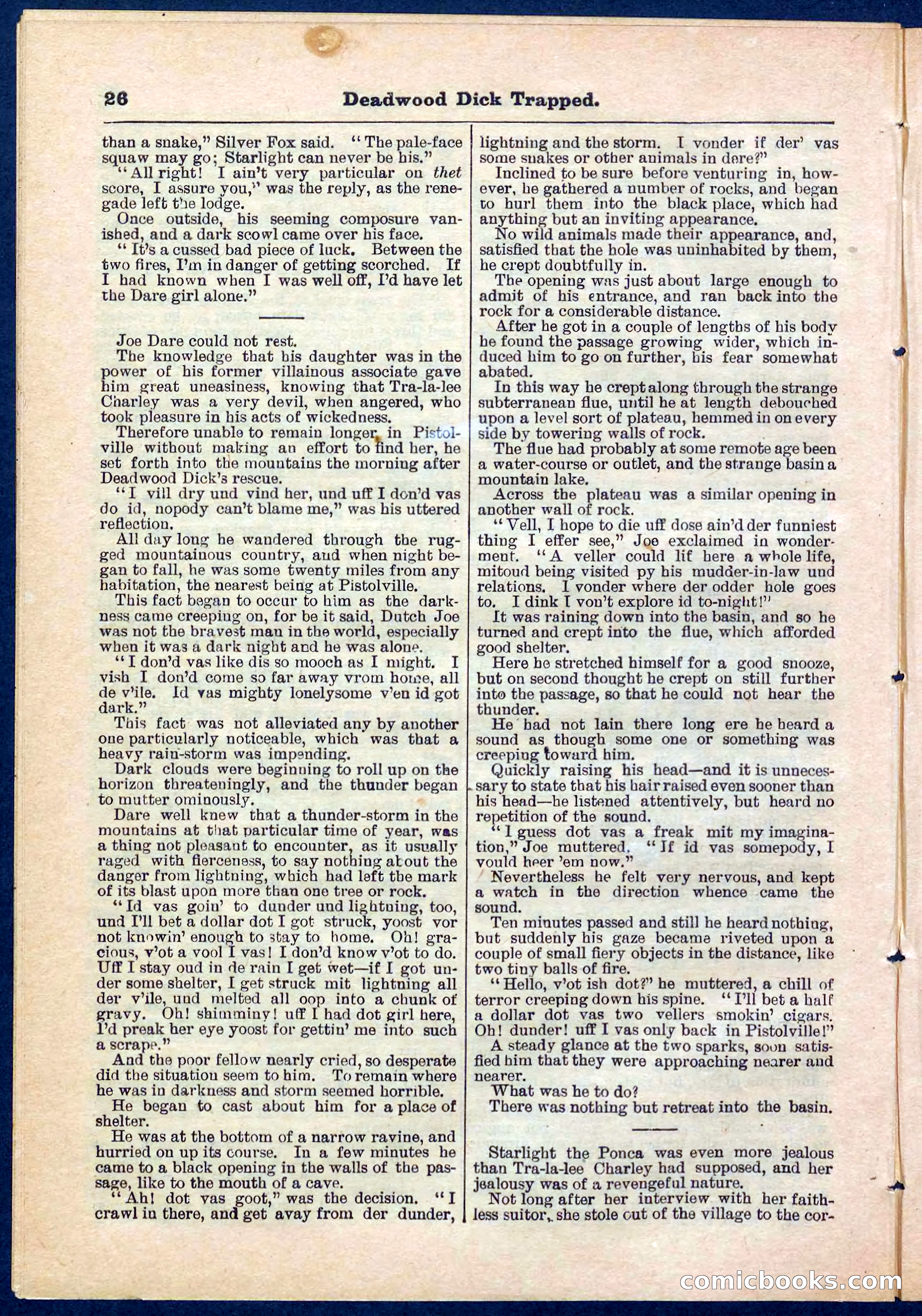 Beadle's Pocket Library No. 276 — page 26 of 32