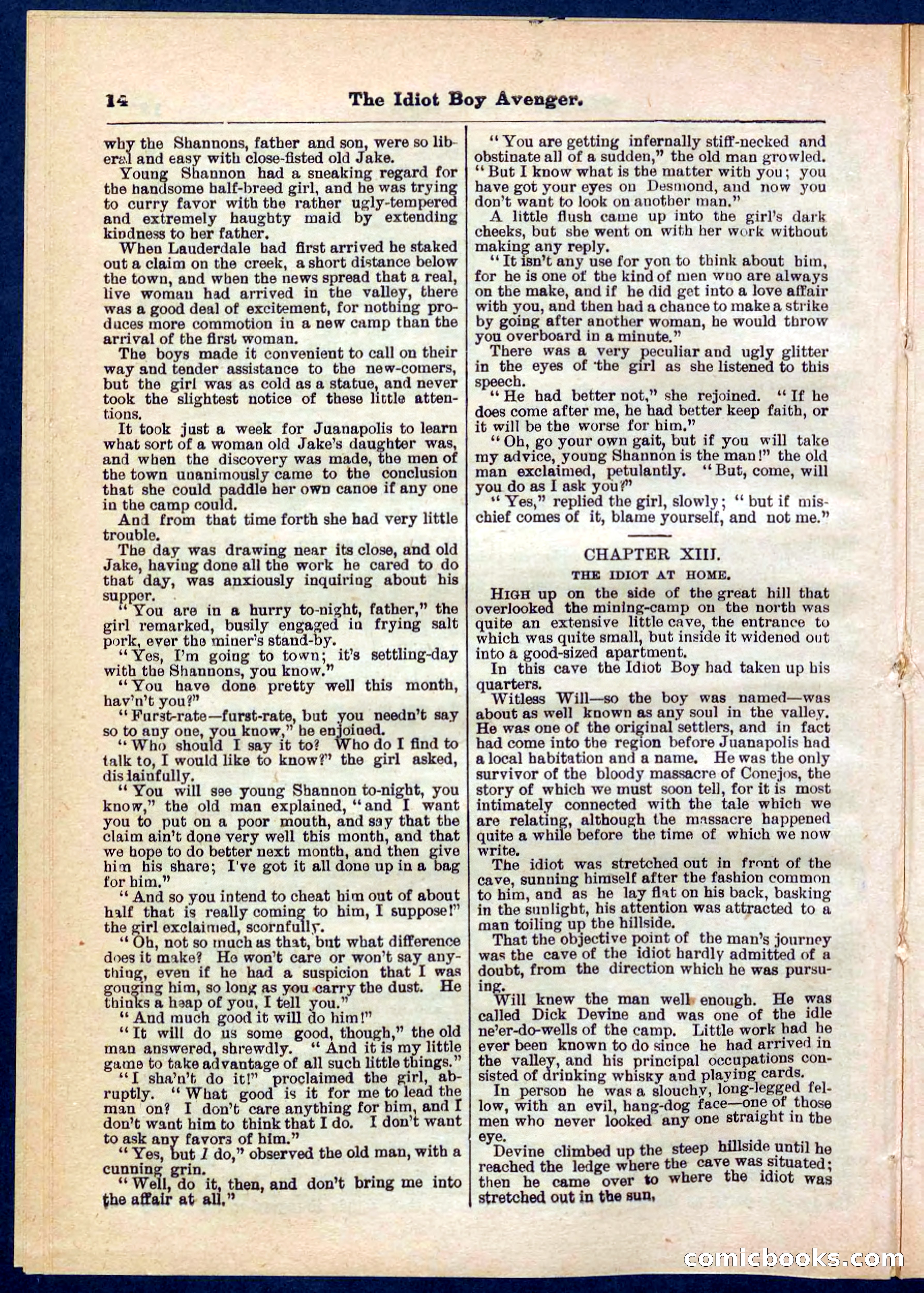 Beadle's Pocket Library No. 277 — page 14 of 32