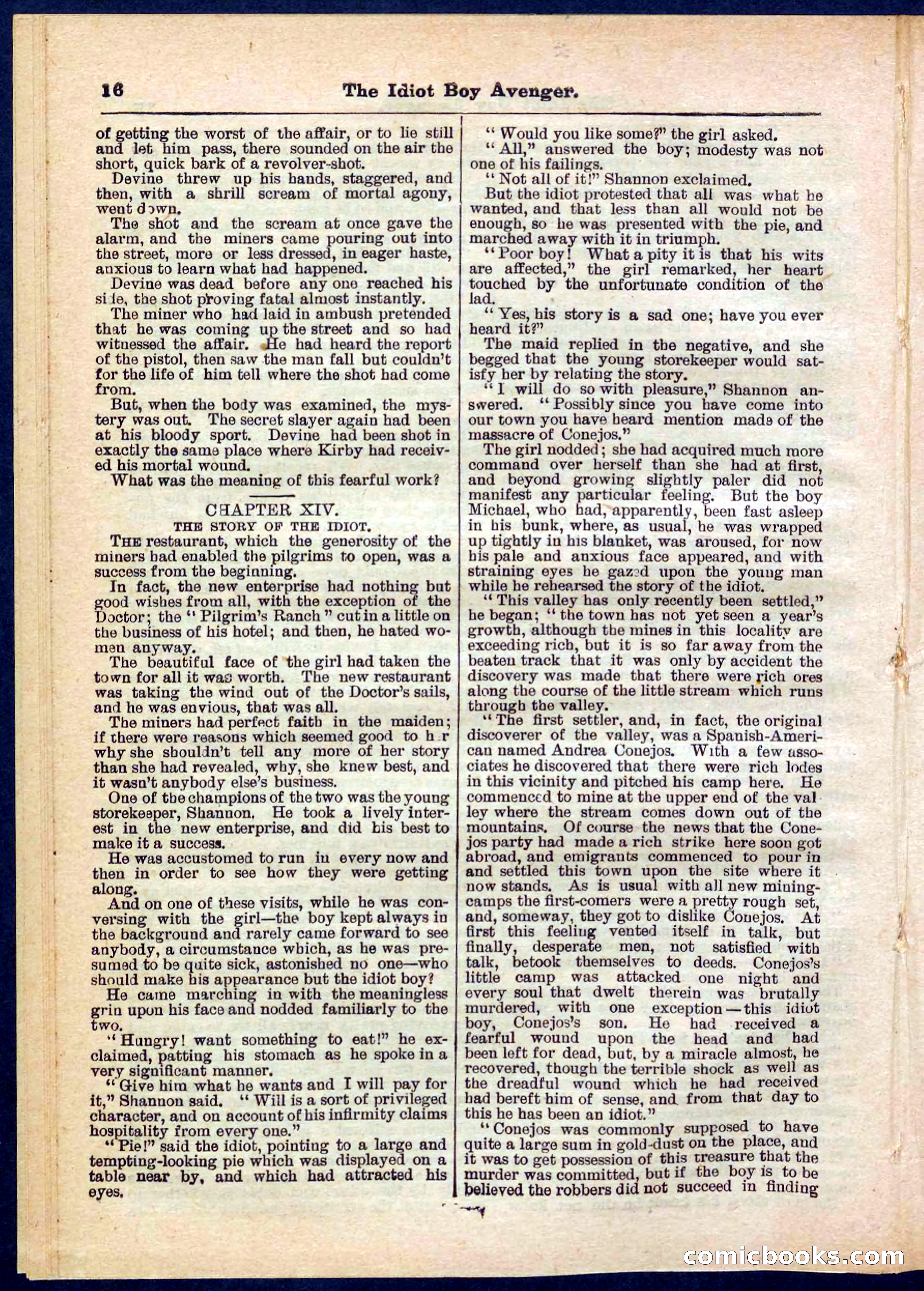 Beadle's Pocket Library No. 277 — page 16 of 32