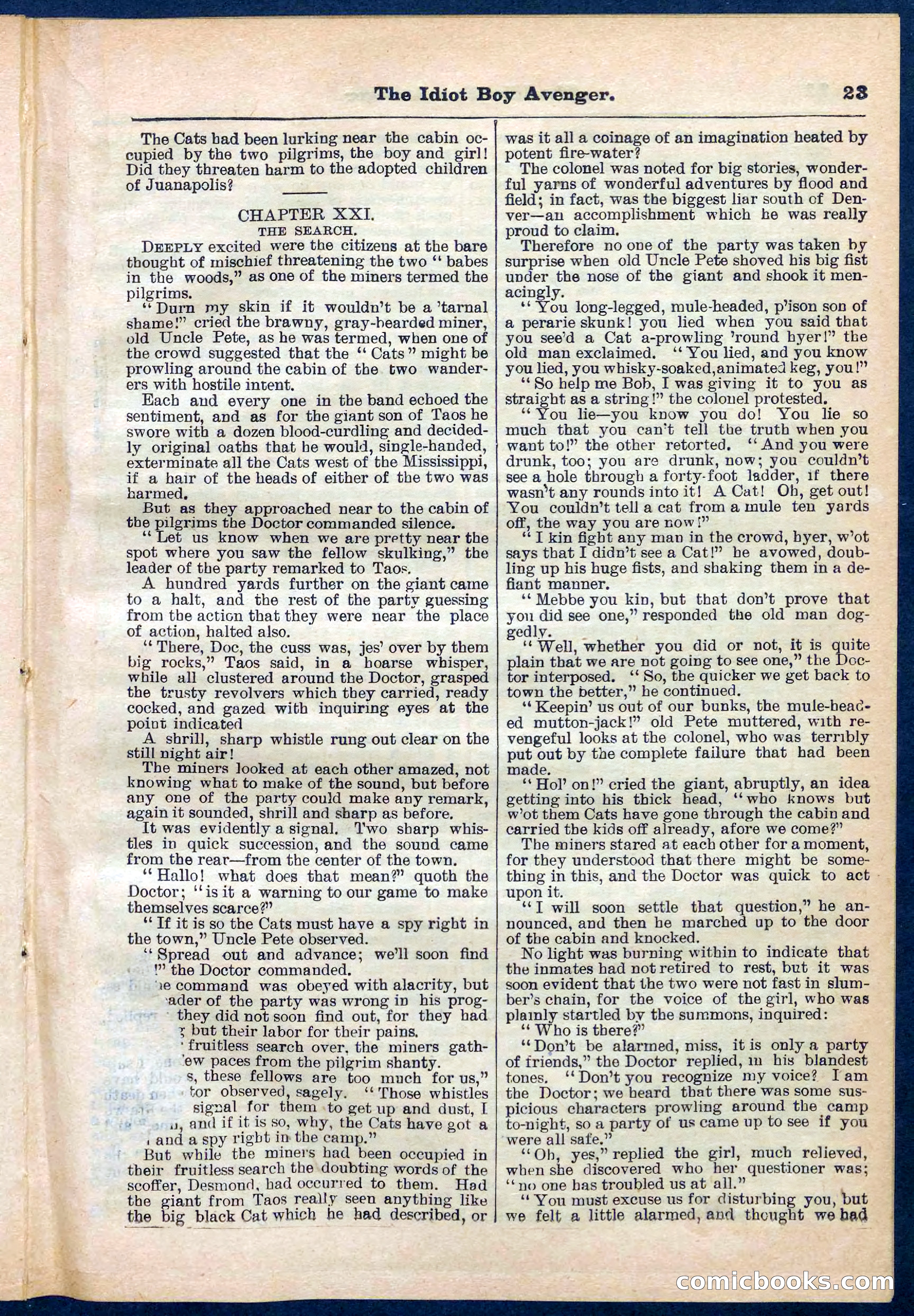 Beadle's Pocket Library No. 277 — page 23 of 32