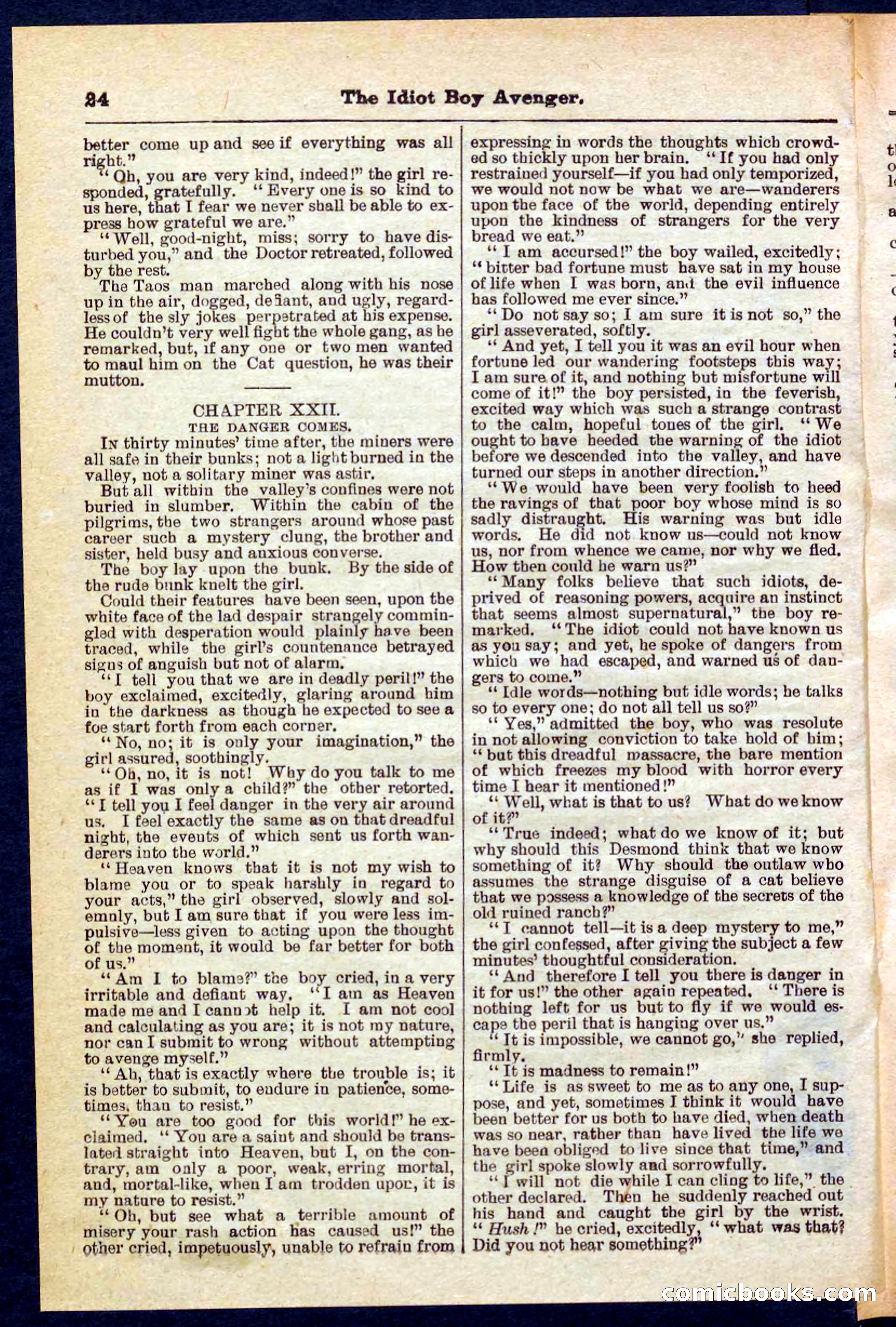 Beadle's Pocket Library No. 277 — page 24 of 32