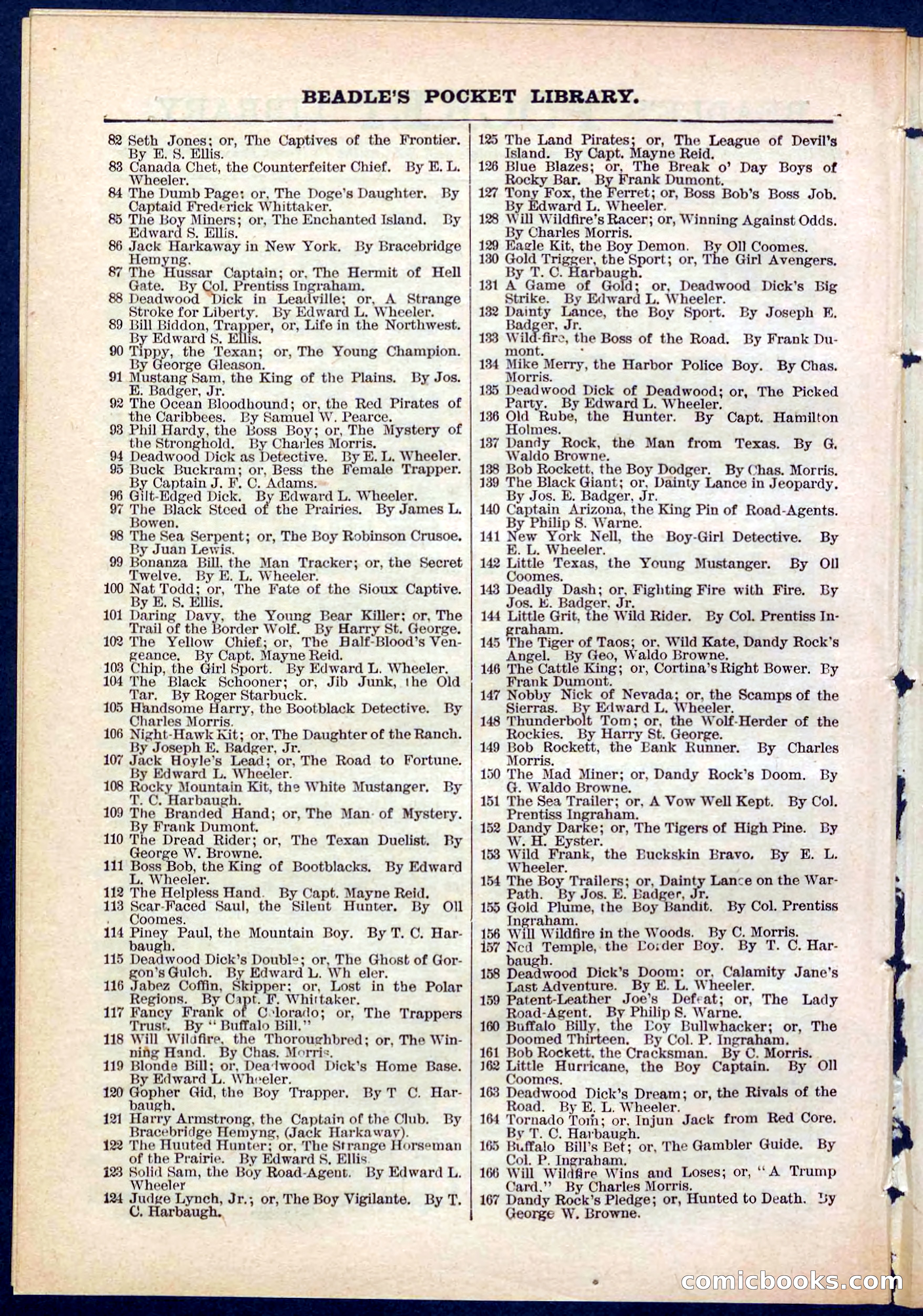 Beadle's Pocket Library No. 279: Colorado Jack the Tiger — page 30 of 32