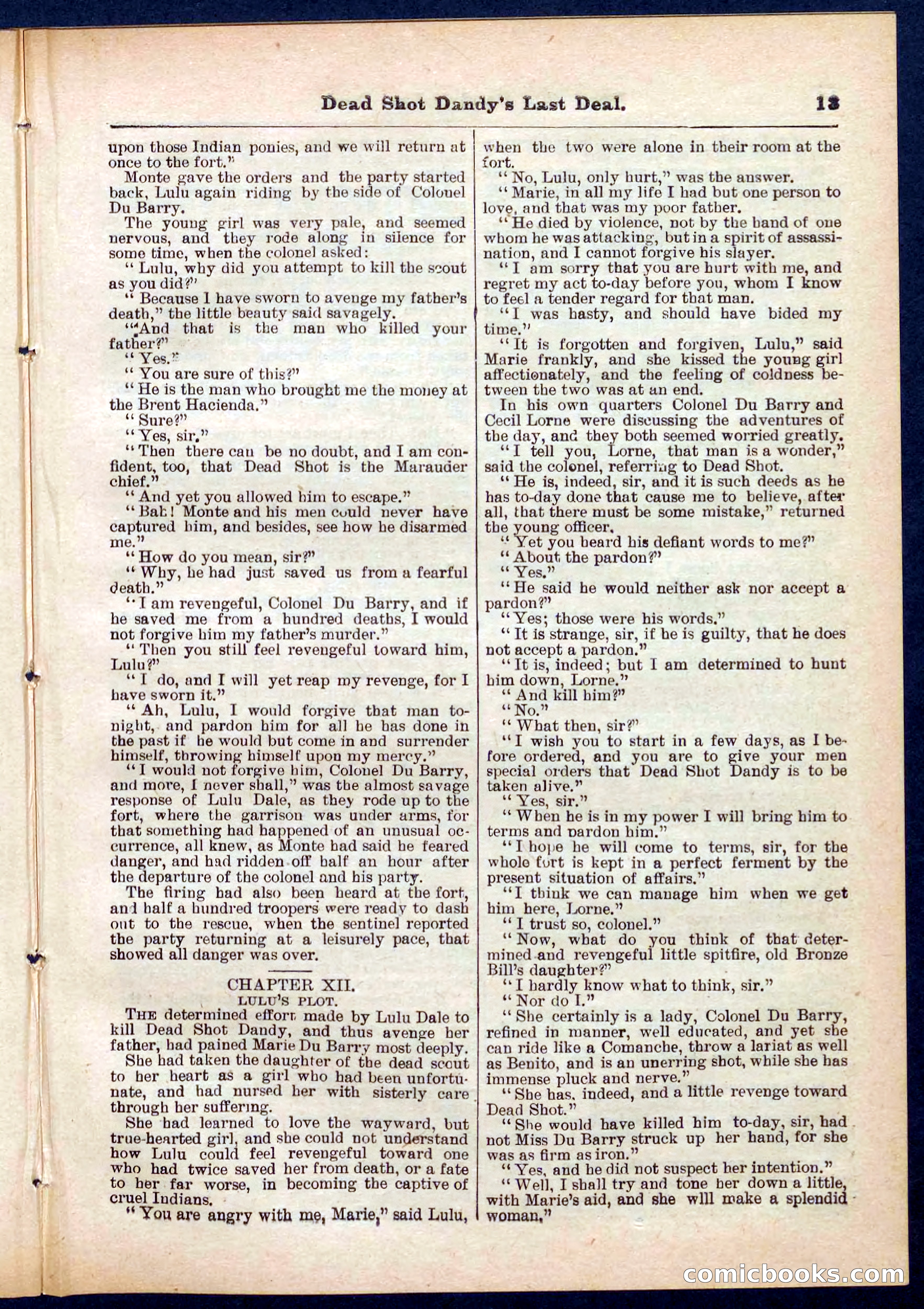 Beadle's Pocket Library No. 280 — page 13 of 32