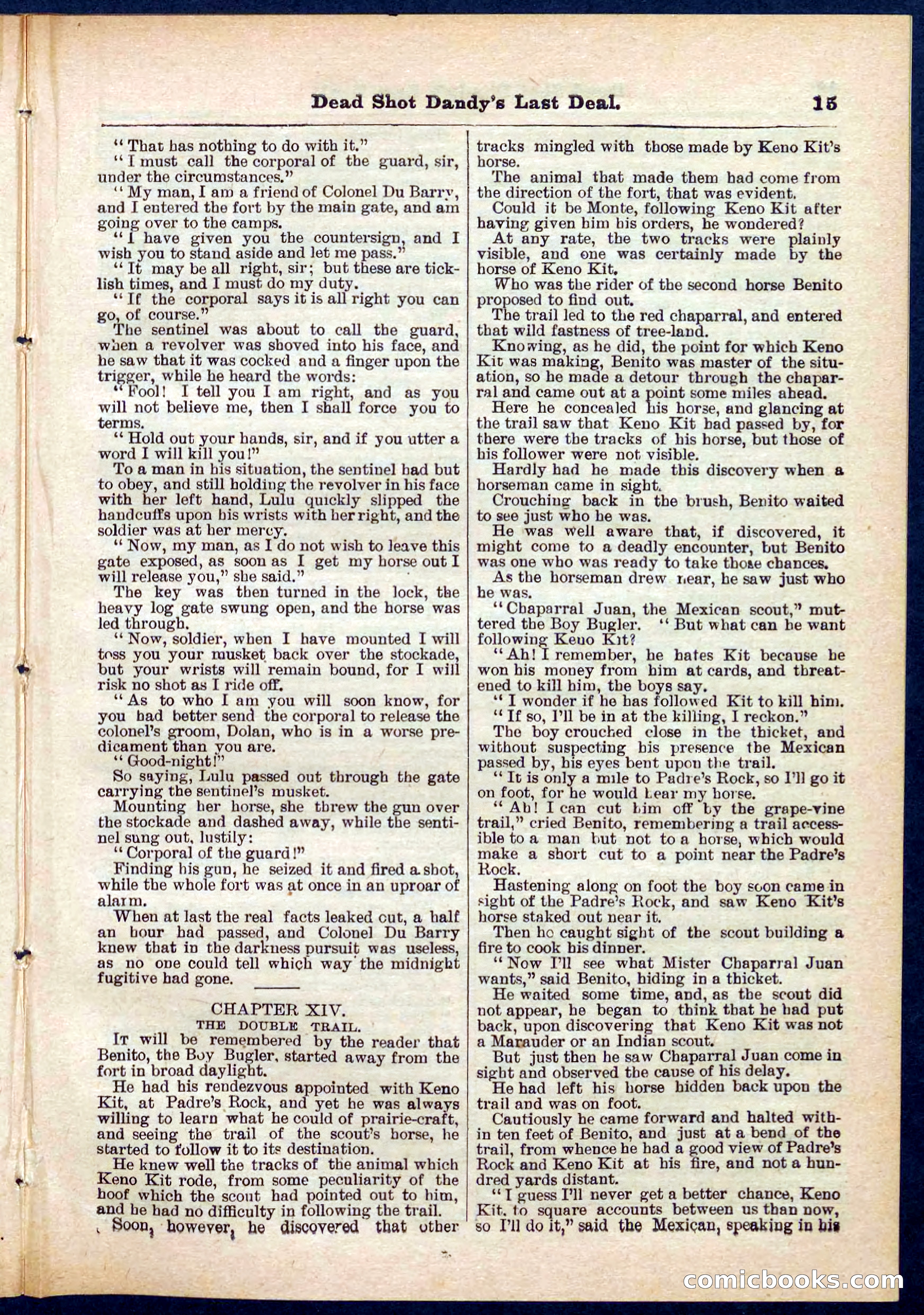 Beadle's Pocket Library No. 280 — page 15 of 32