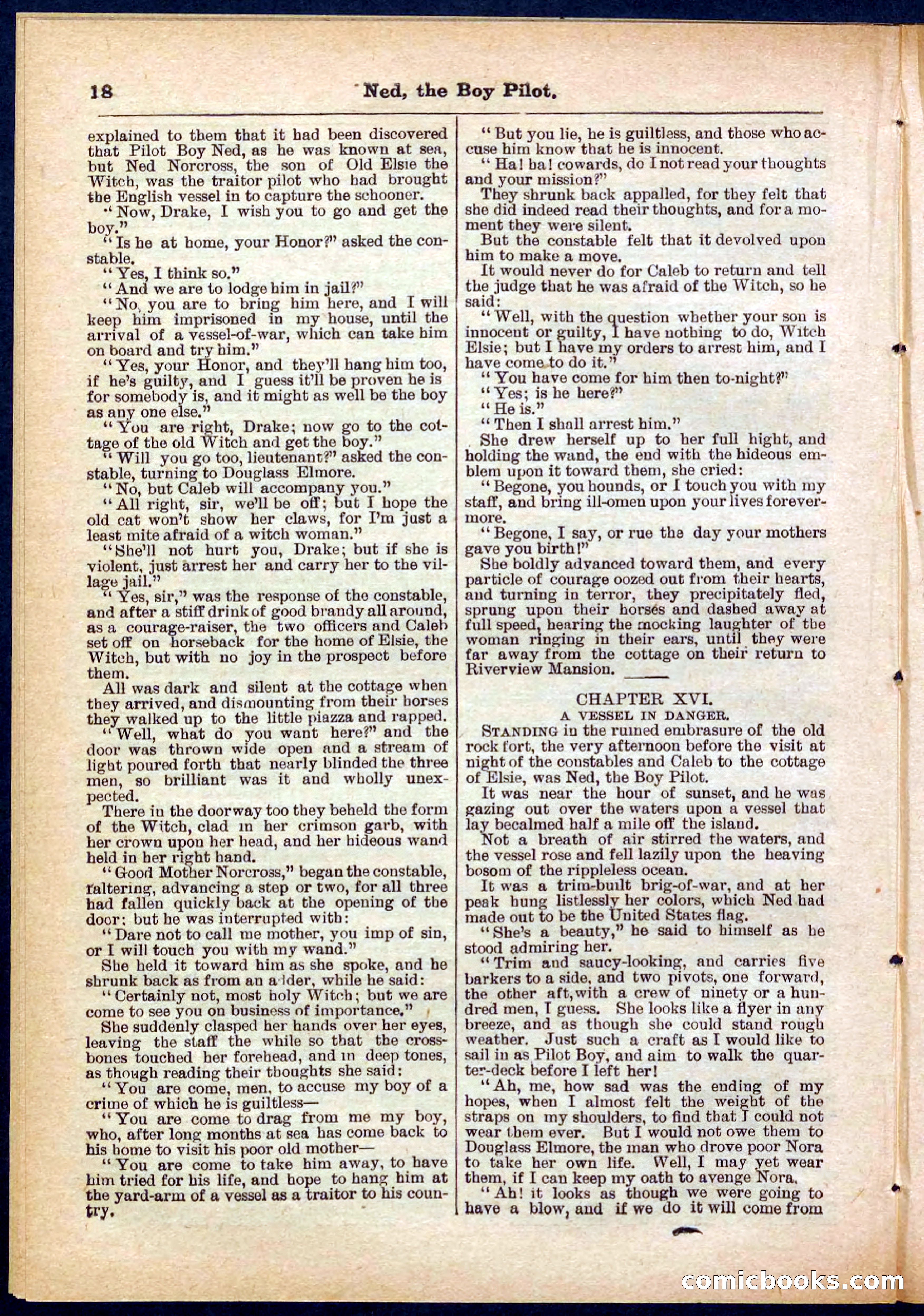 Beadle's Pocket Library No. 281 — page 18 of 32