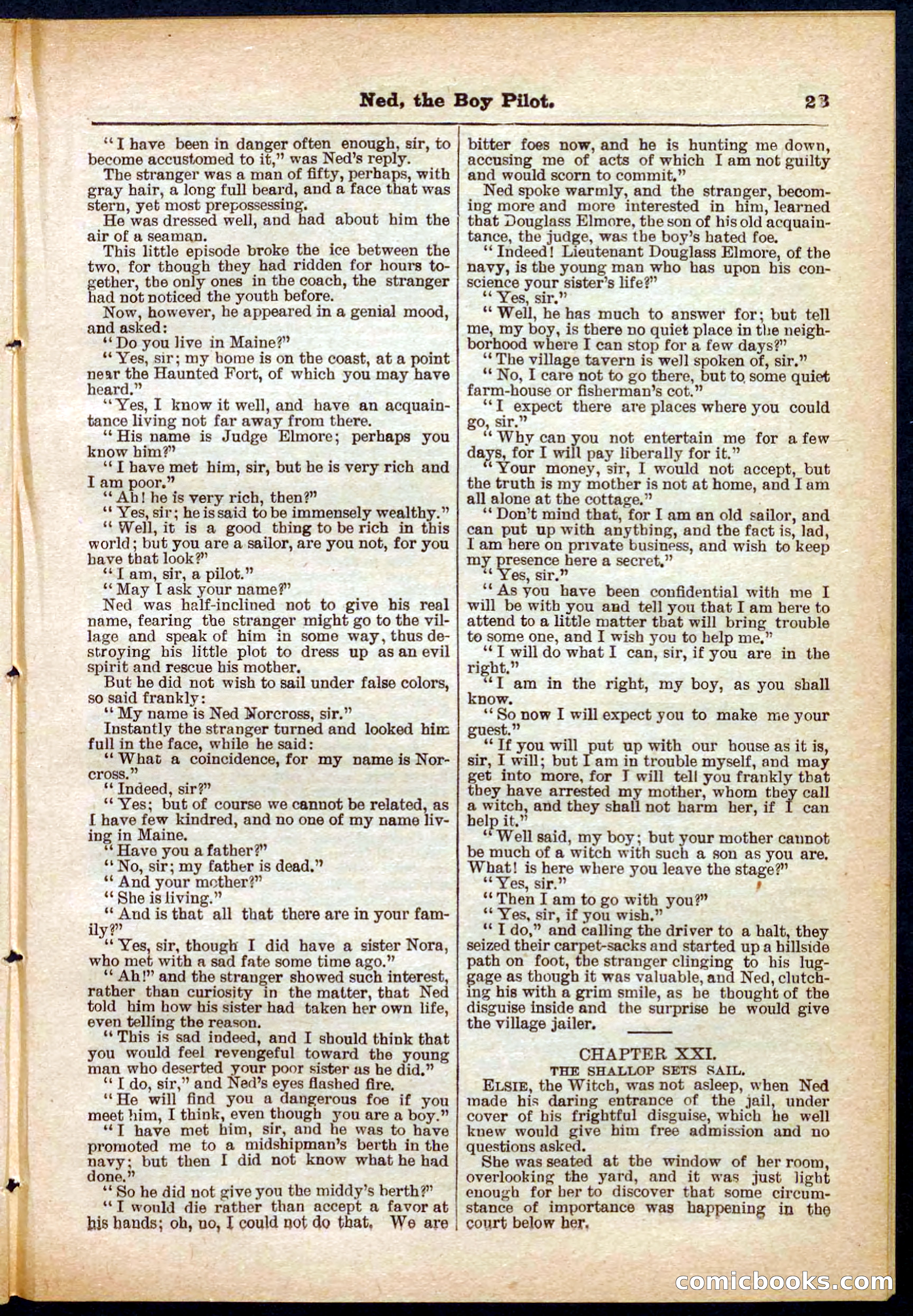 Beadle's Pocket Library No. 281 — page 23 of 32