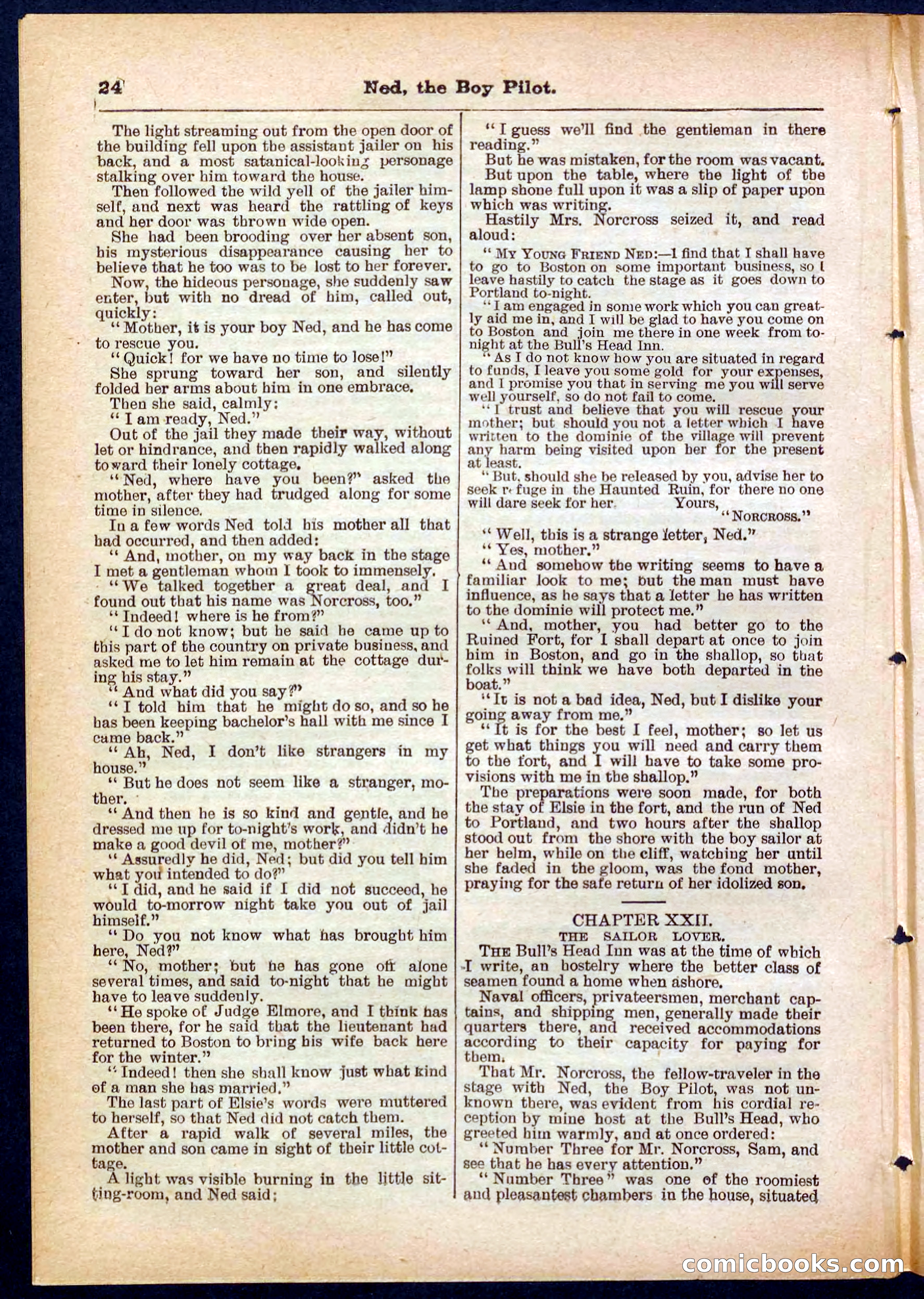 Beadle's Pocket Library No. 281 — page 24 of 32