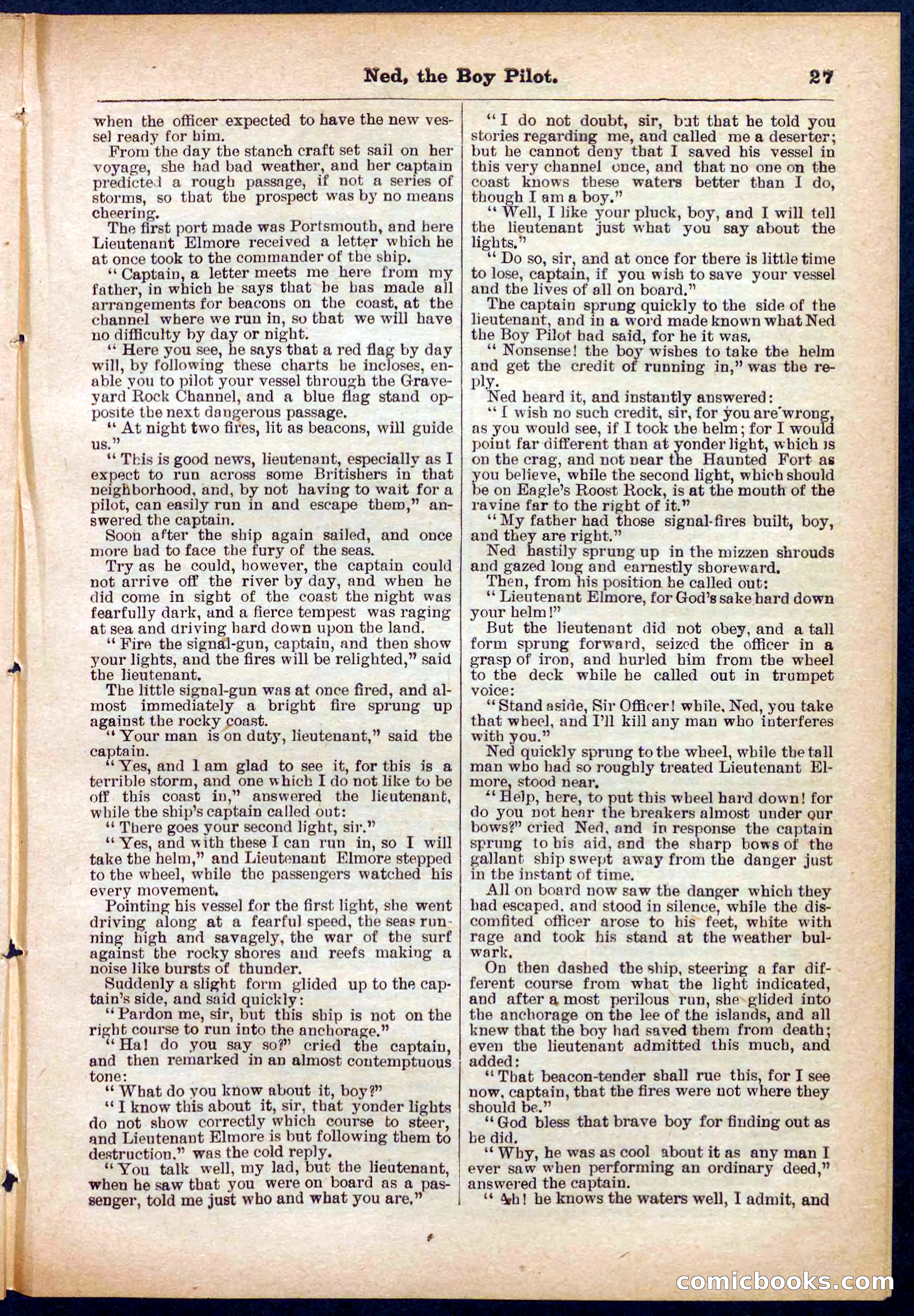 Beadle's Pocket Library No. 281 — page 27 of 32
