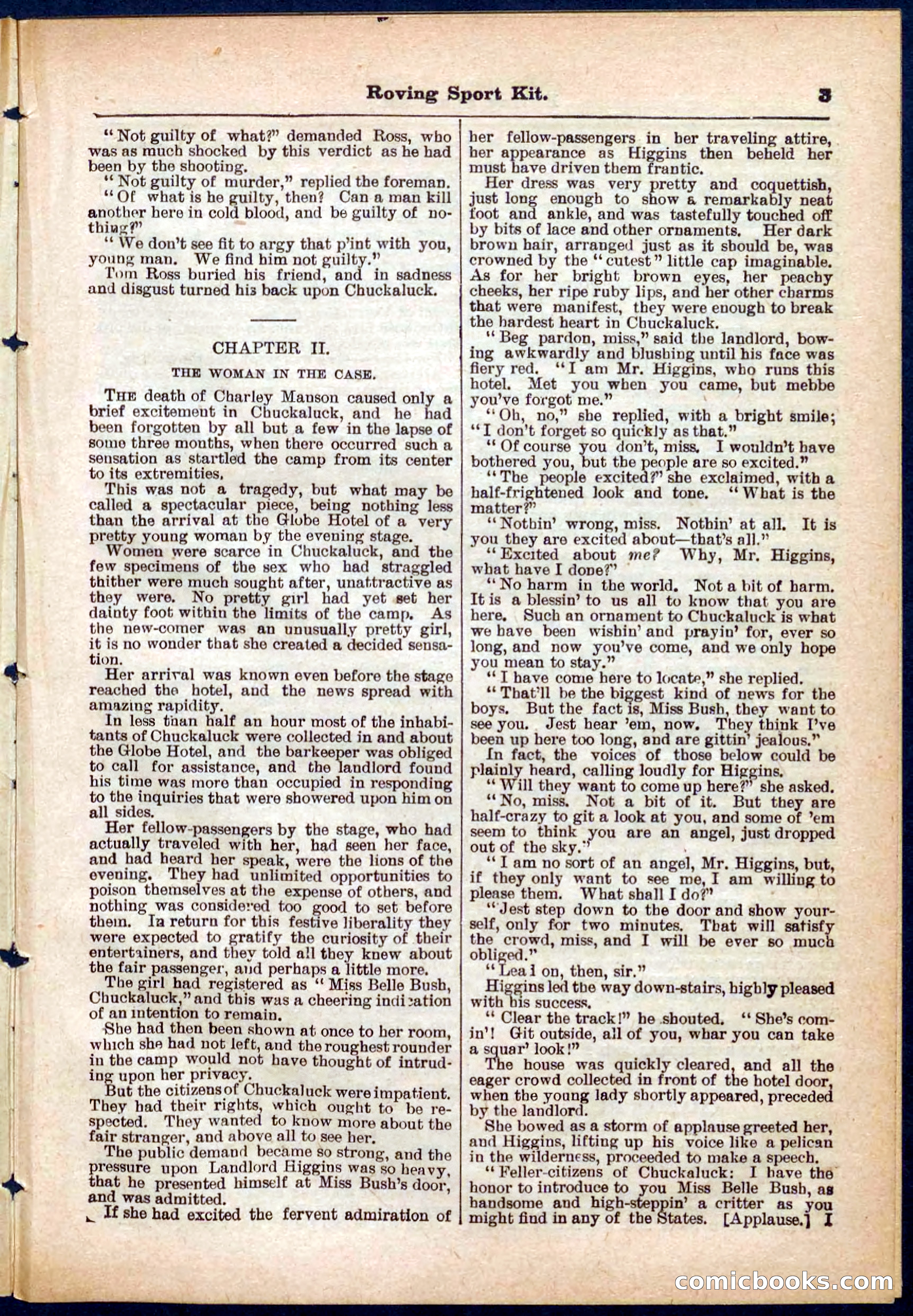 Beadle's Pocket Library No. 283 — page 3 of 32