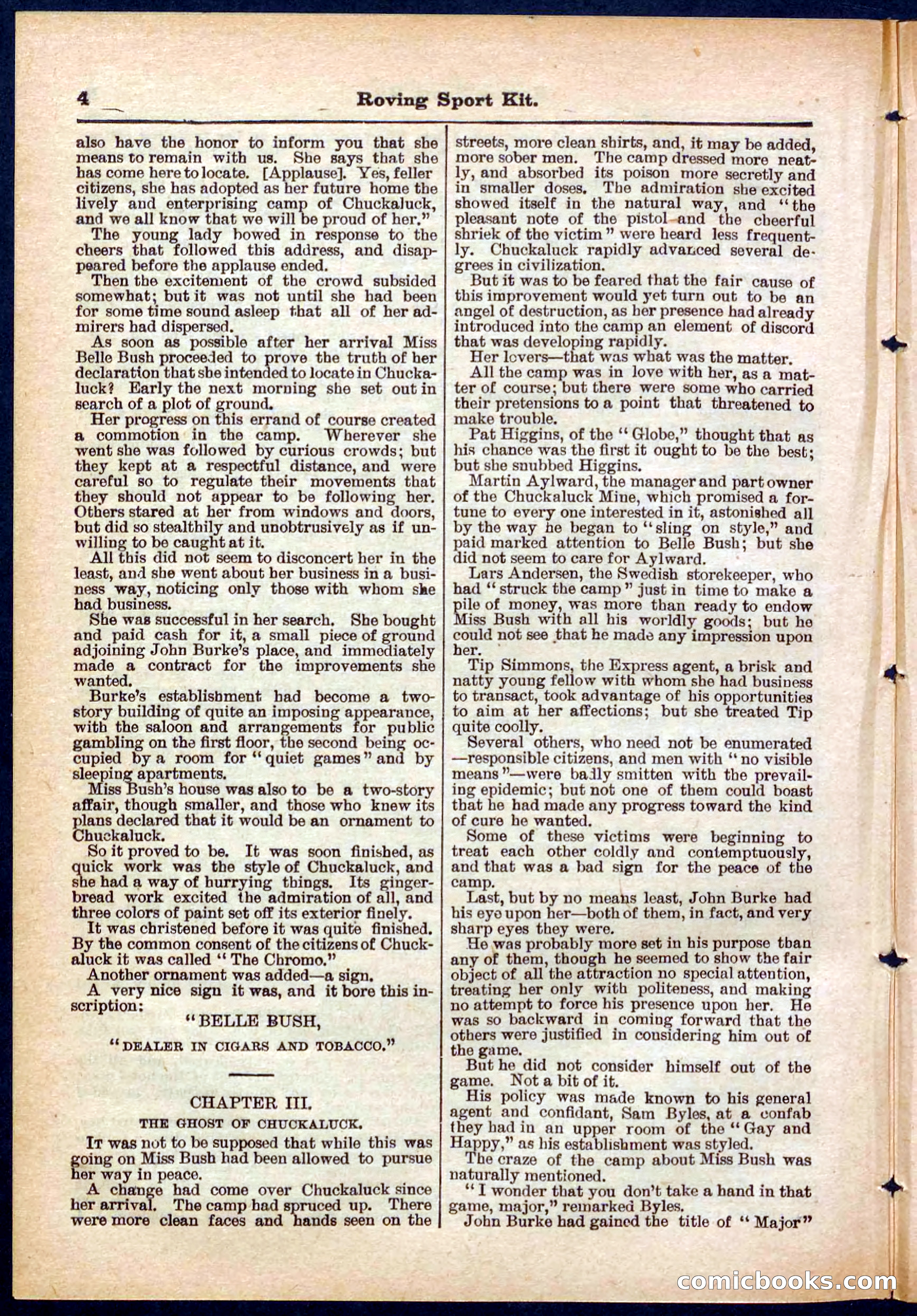 Beadle's Pocket Library No. 283 — page 4 of 32