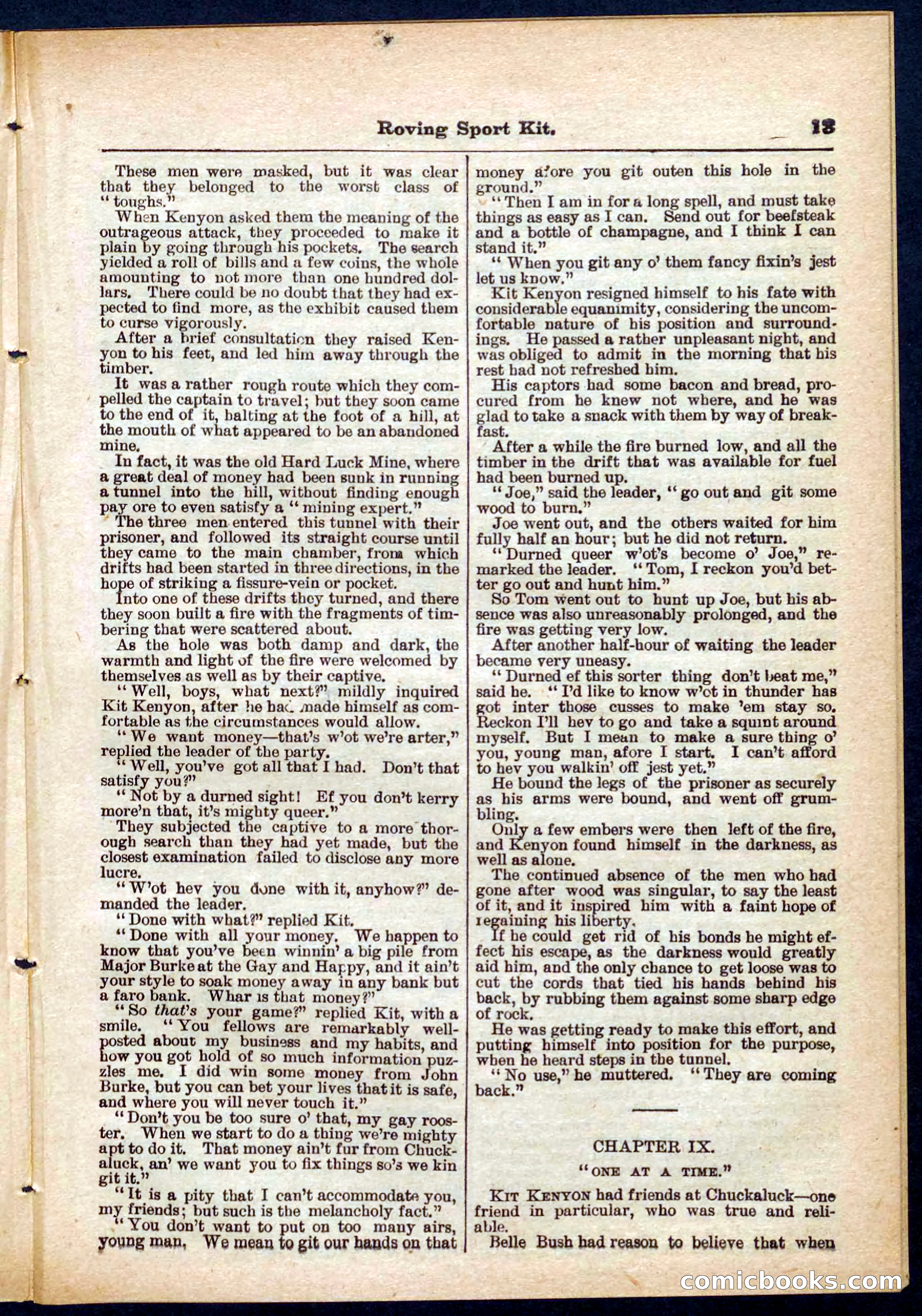 Beadle's Pocket Library No. 283 — page 13 of 32