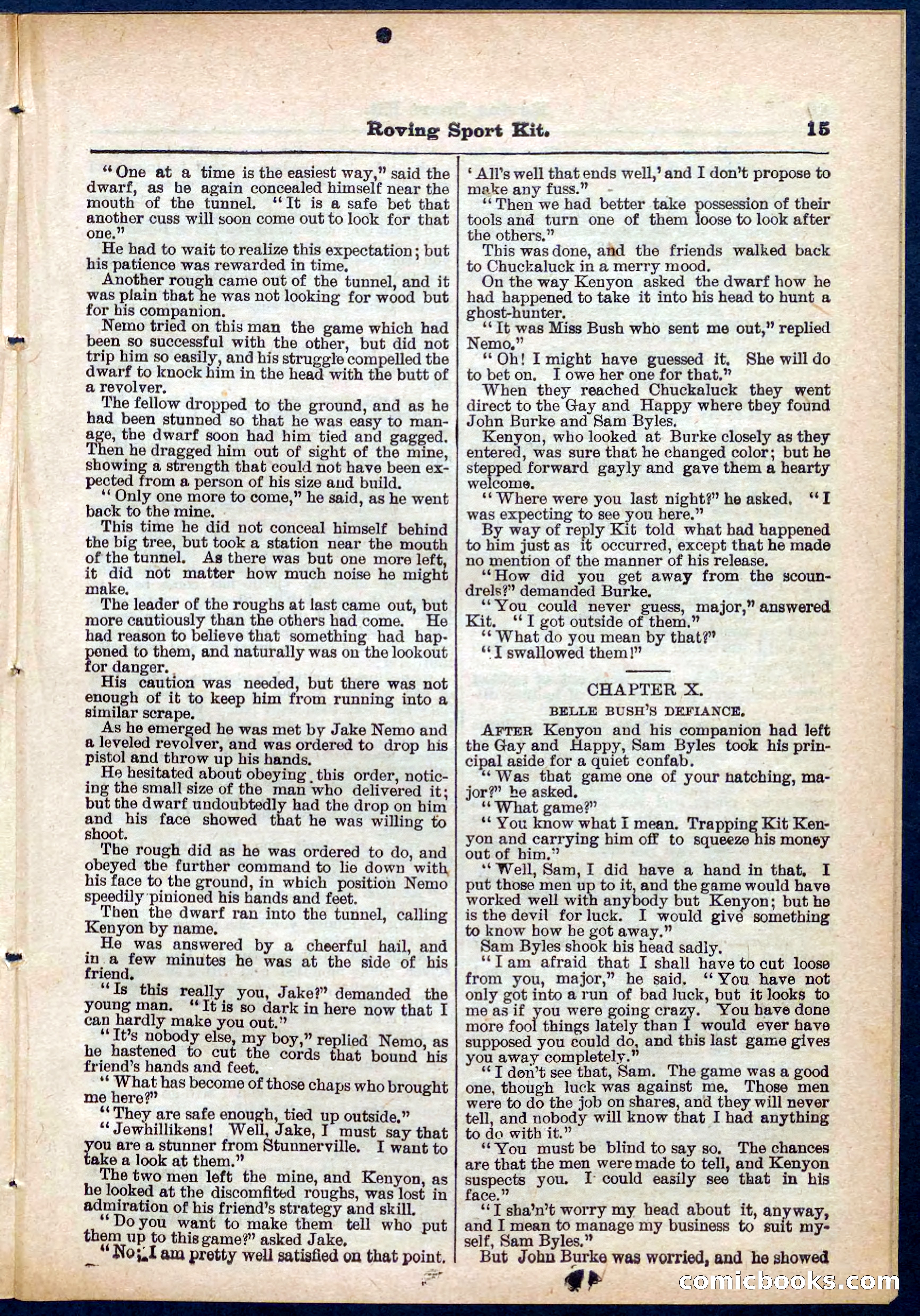 Beadle's Pocket Library No. 283 — page 15 of 32