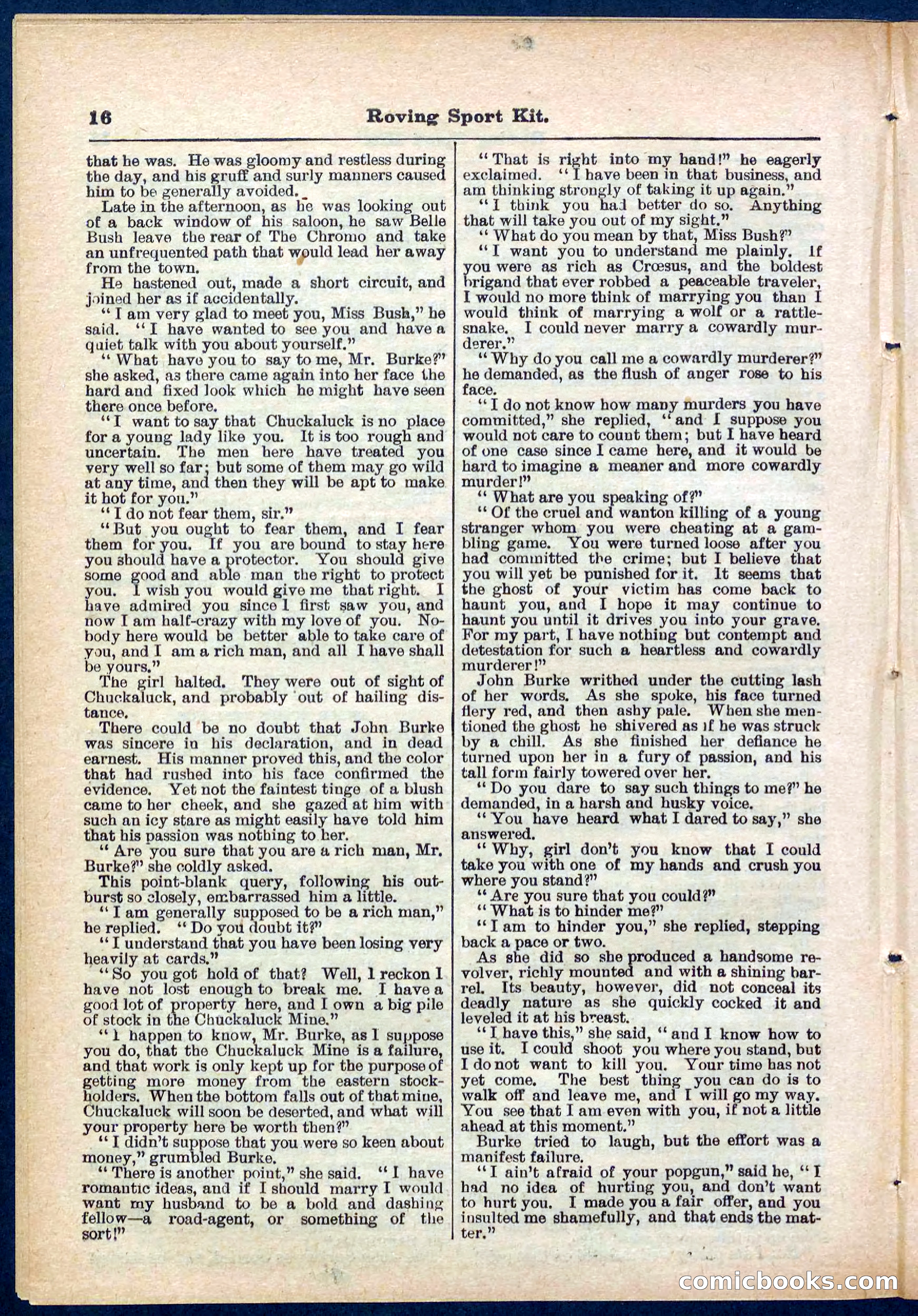 Beadle's Pocket Library No. 283 — page 16 of 32