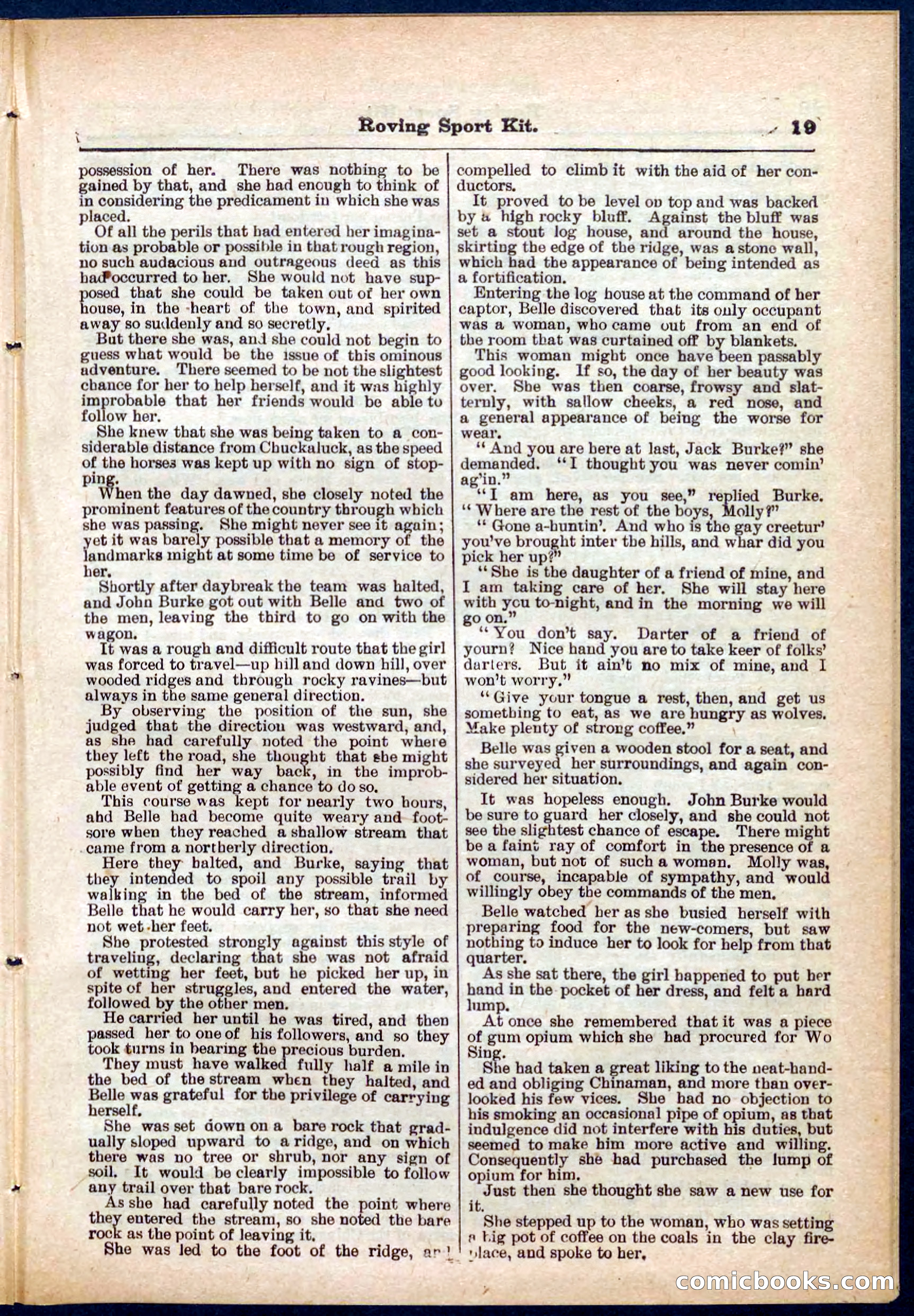 Beadle's Pocket Library No. 283 — page 19 of 32