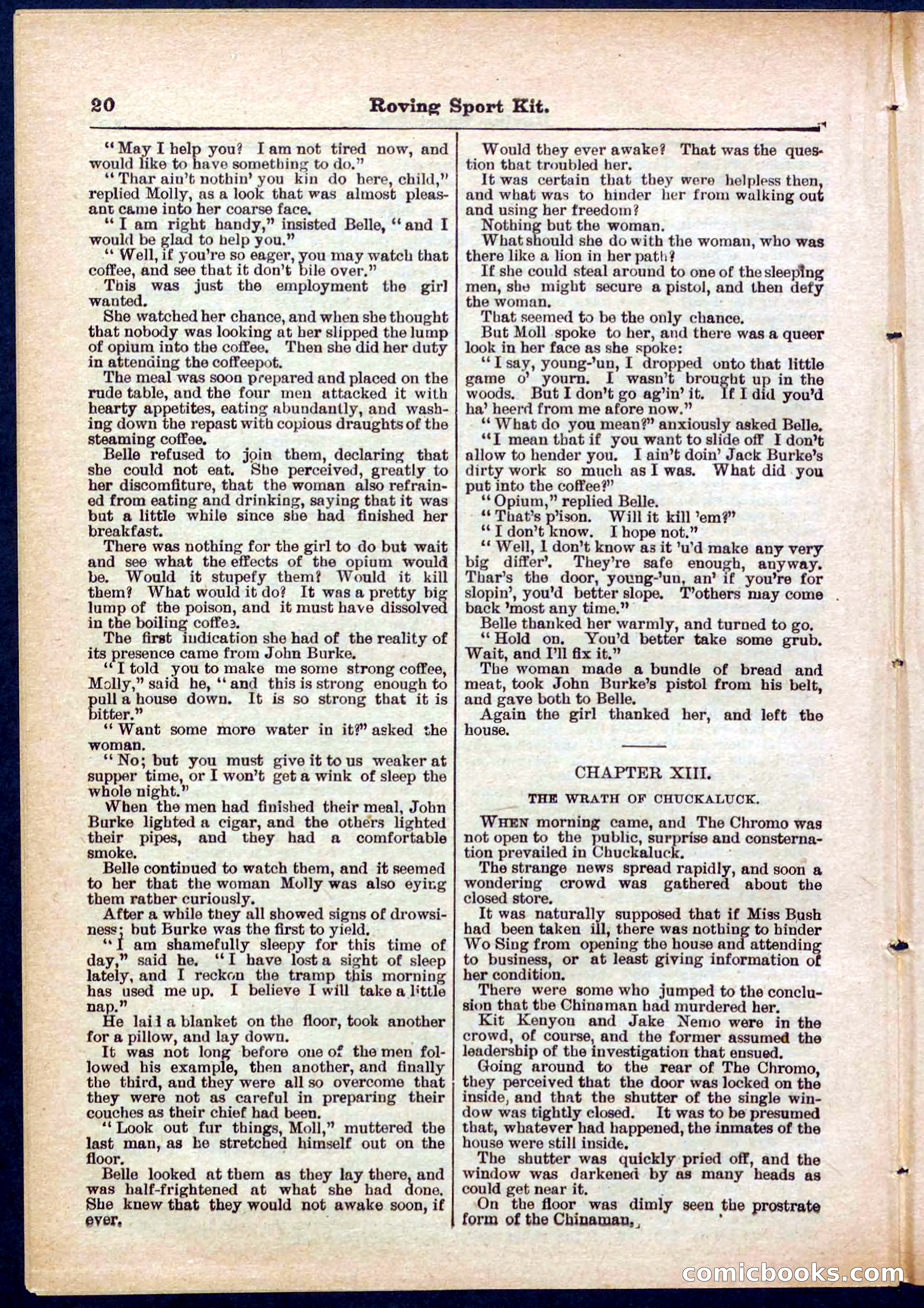 Beadle's Pocket Library No. 283 — page 20 of 32