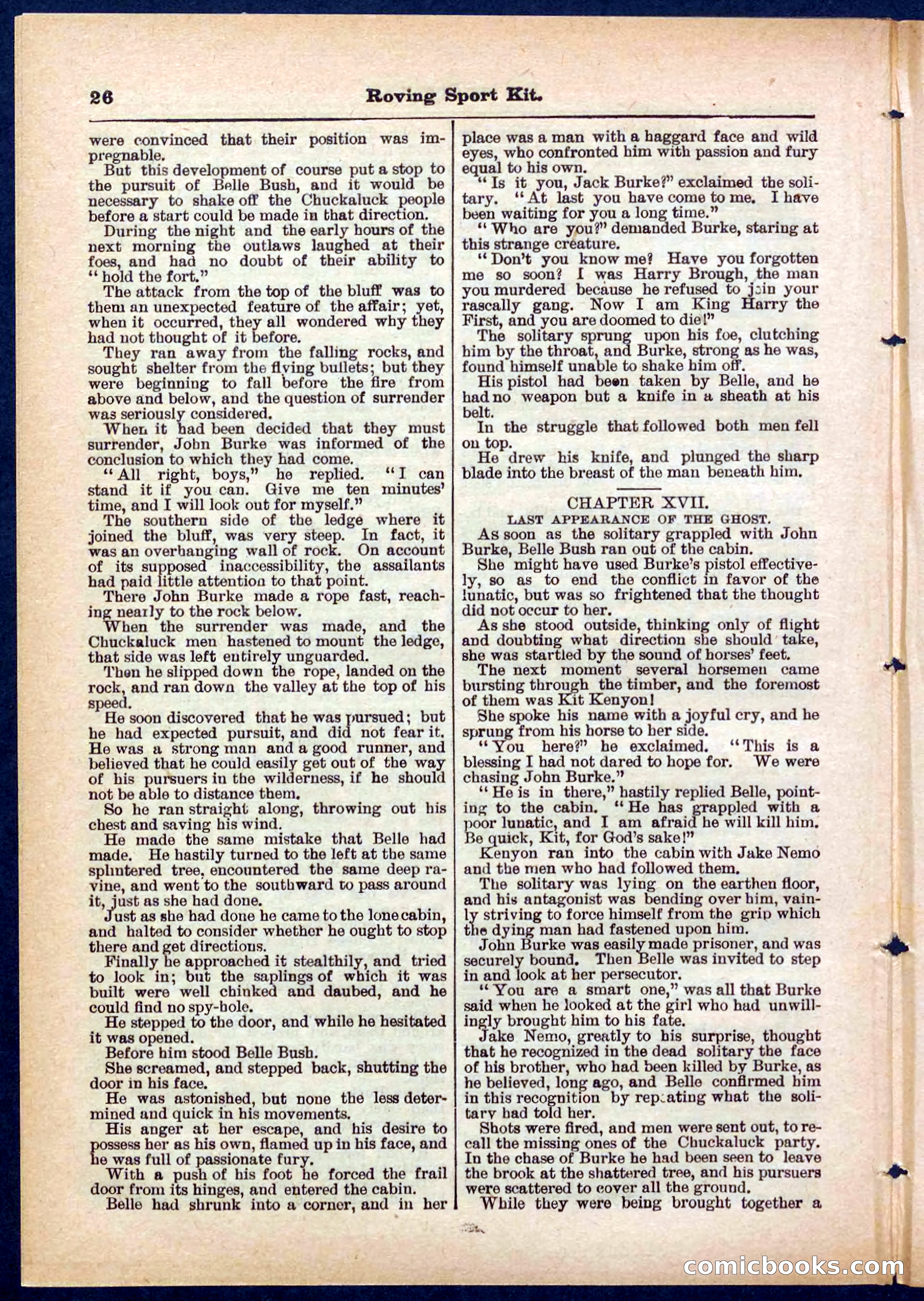 Beadle's Pocket Library No. 283 — page 26 of 32