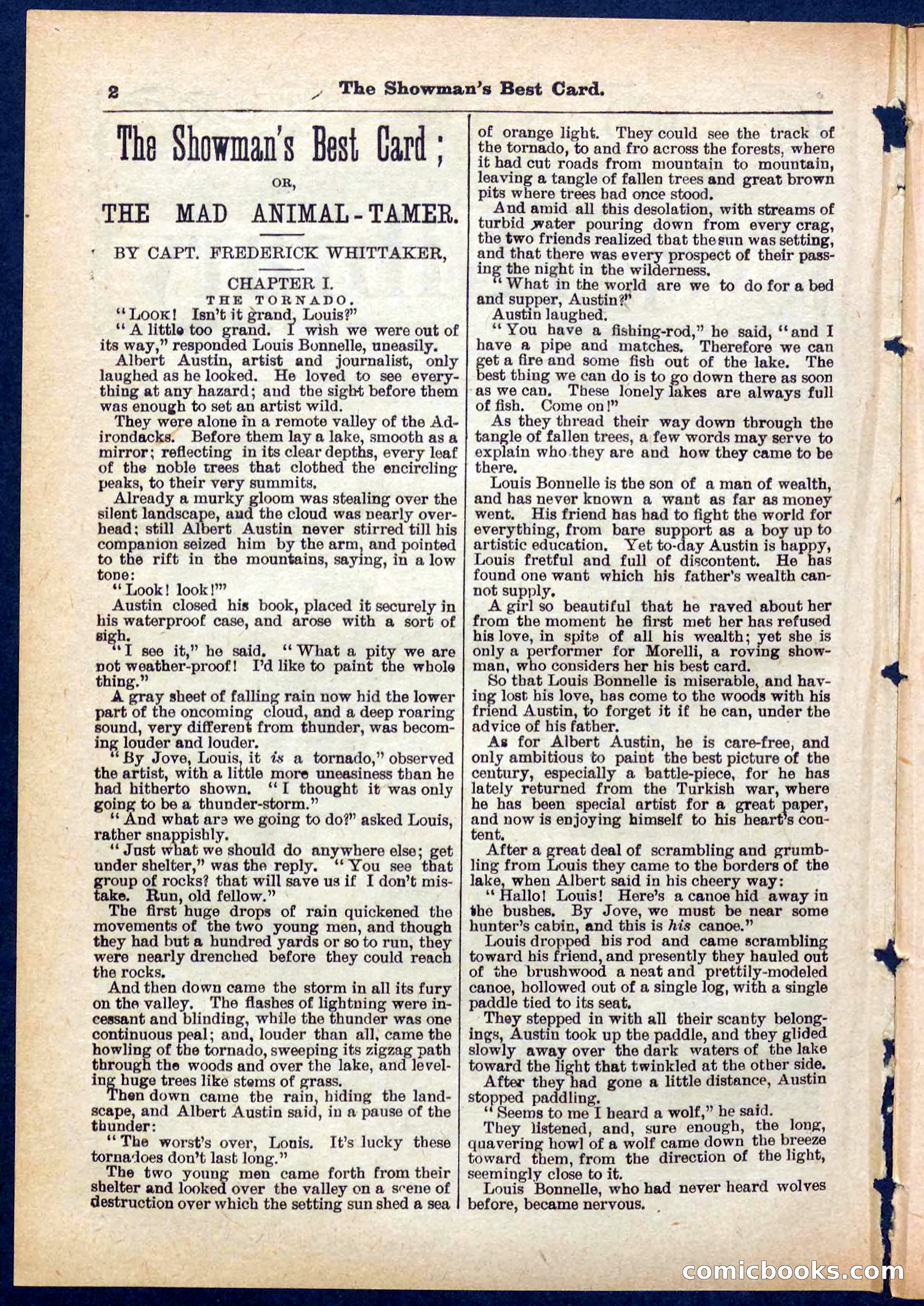 Beadle's Pocket Library No. 284 — page 2 of 48