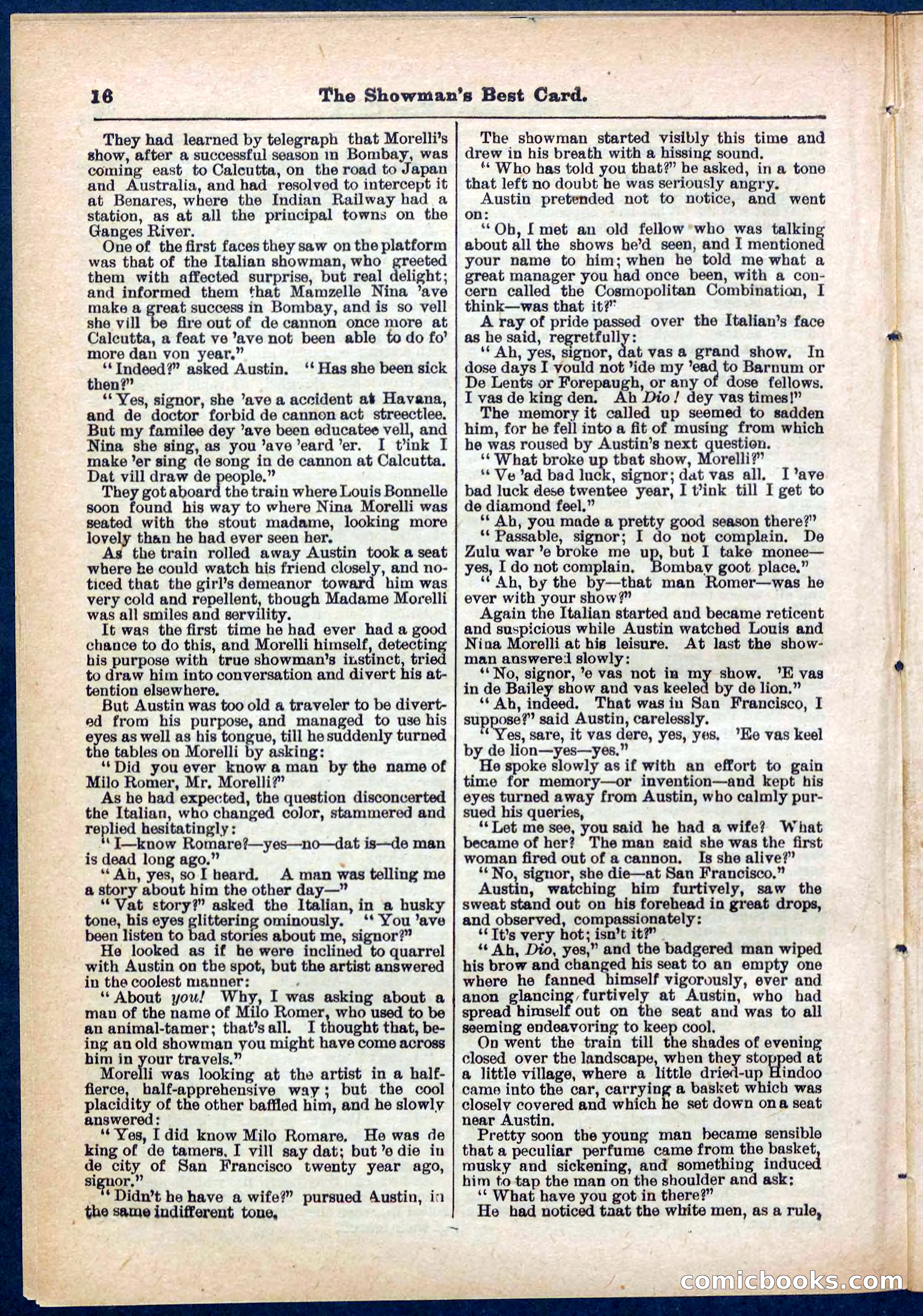 Beadle's Pocket Library No. 284 — page 16 of 48