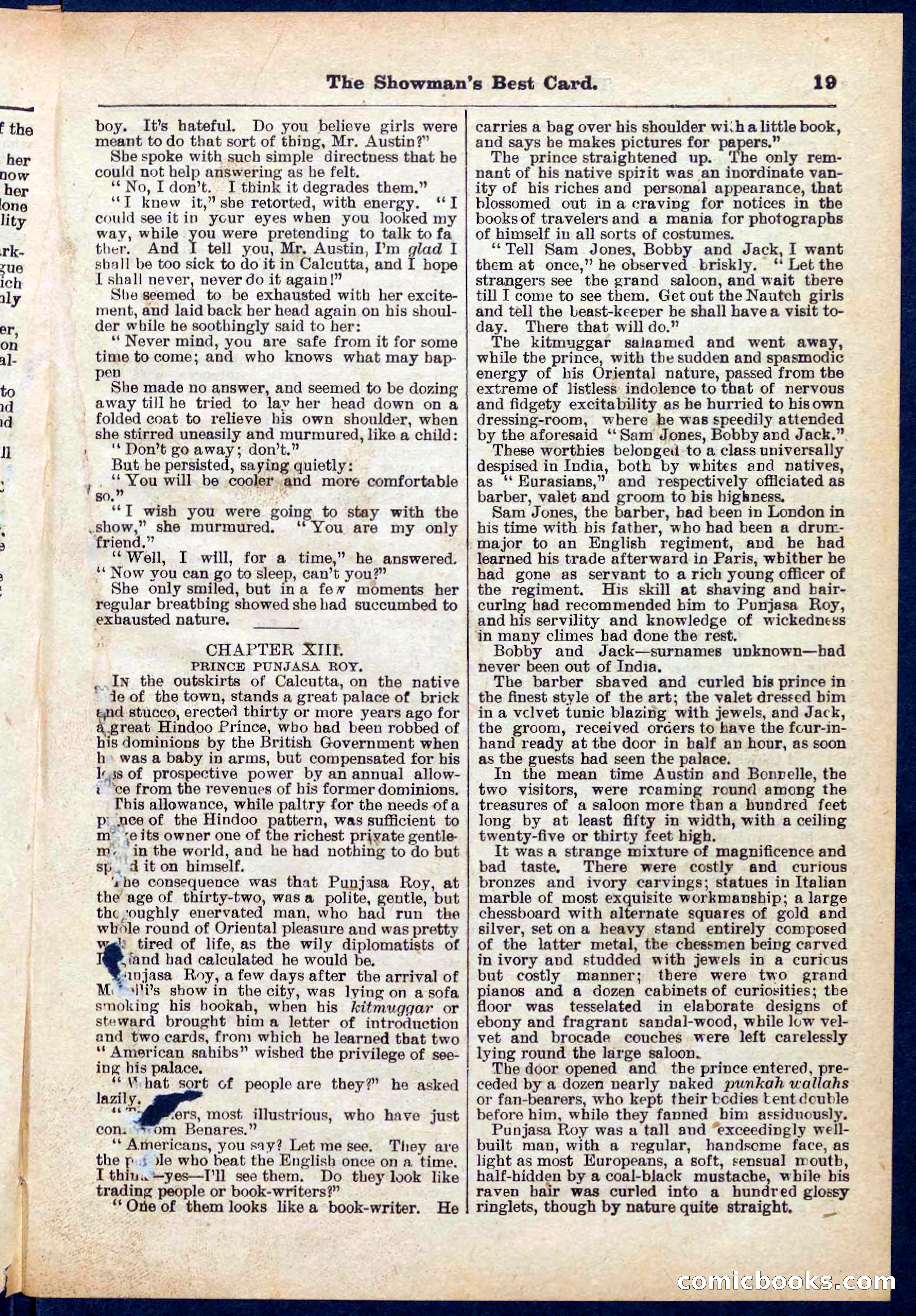 Beadle's Pocket Library No. 284 — page 19 of 48