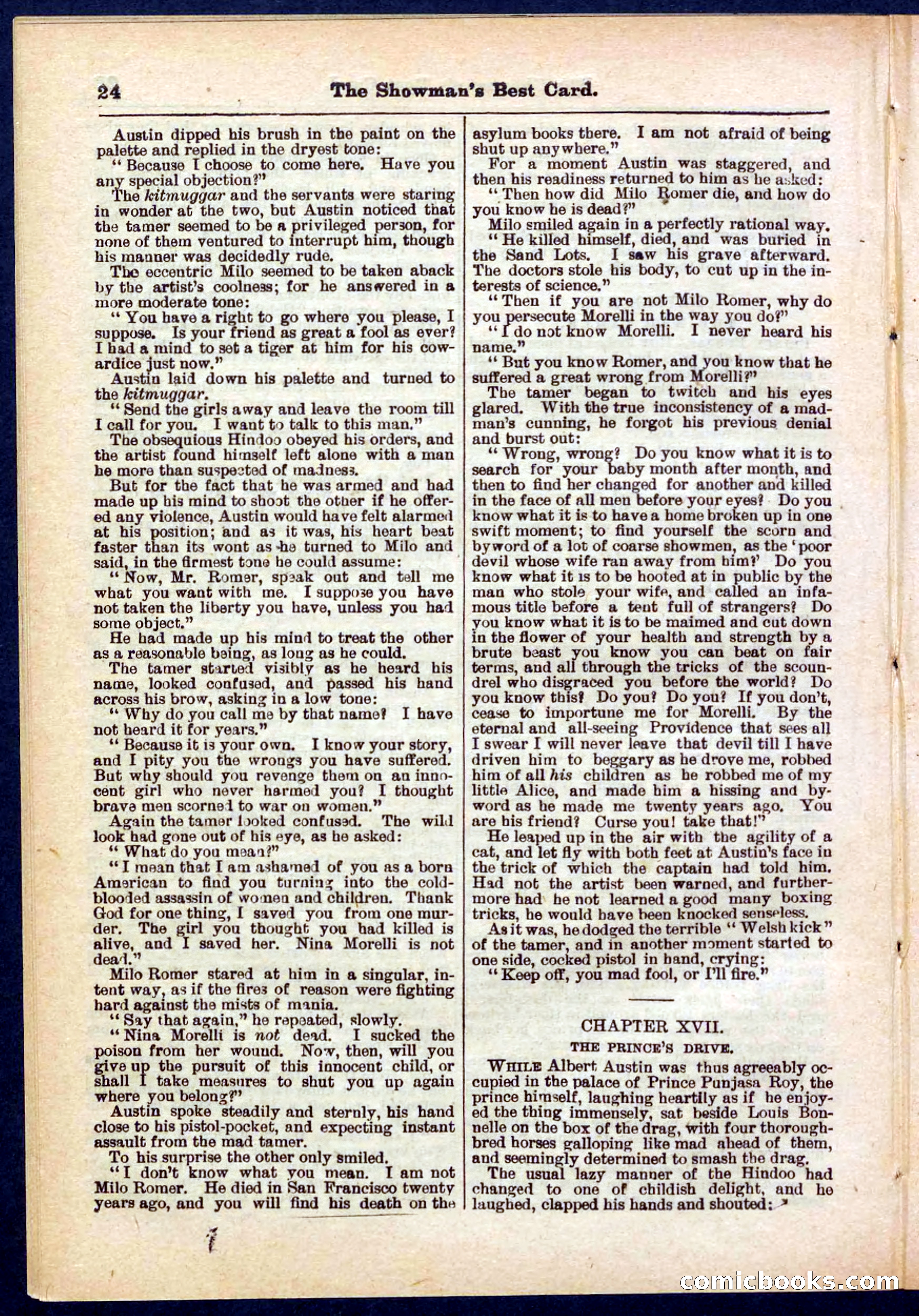 Beadle's Pocket Library No. 284 — page 24 of 48