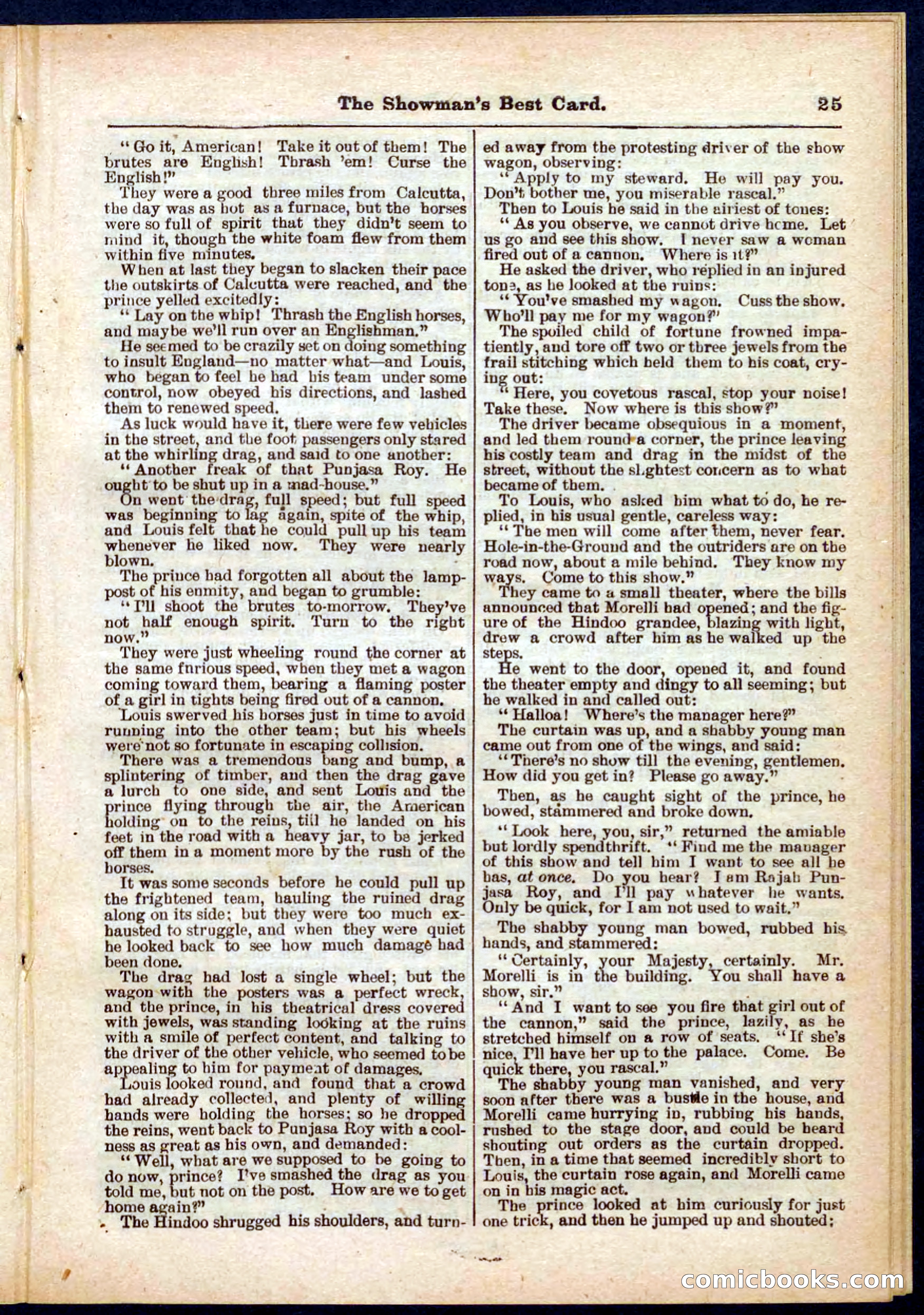 Beadle's Pocket Library No. 284 — page 25 of 48
