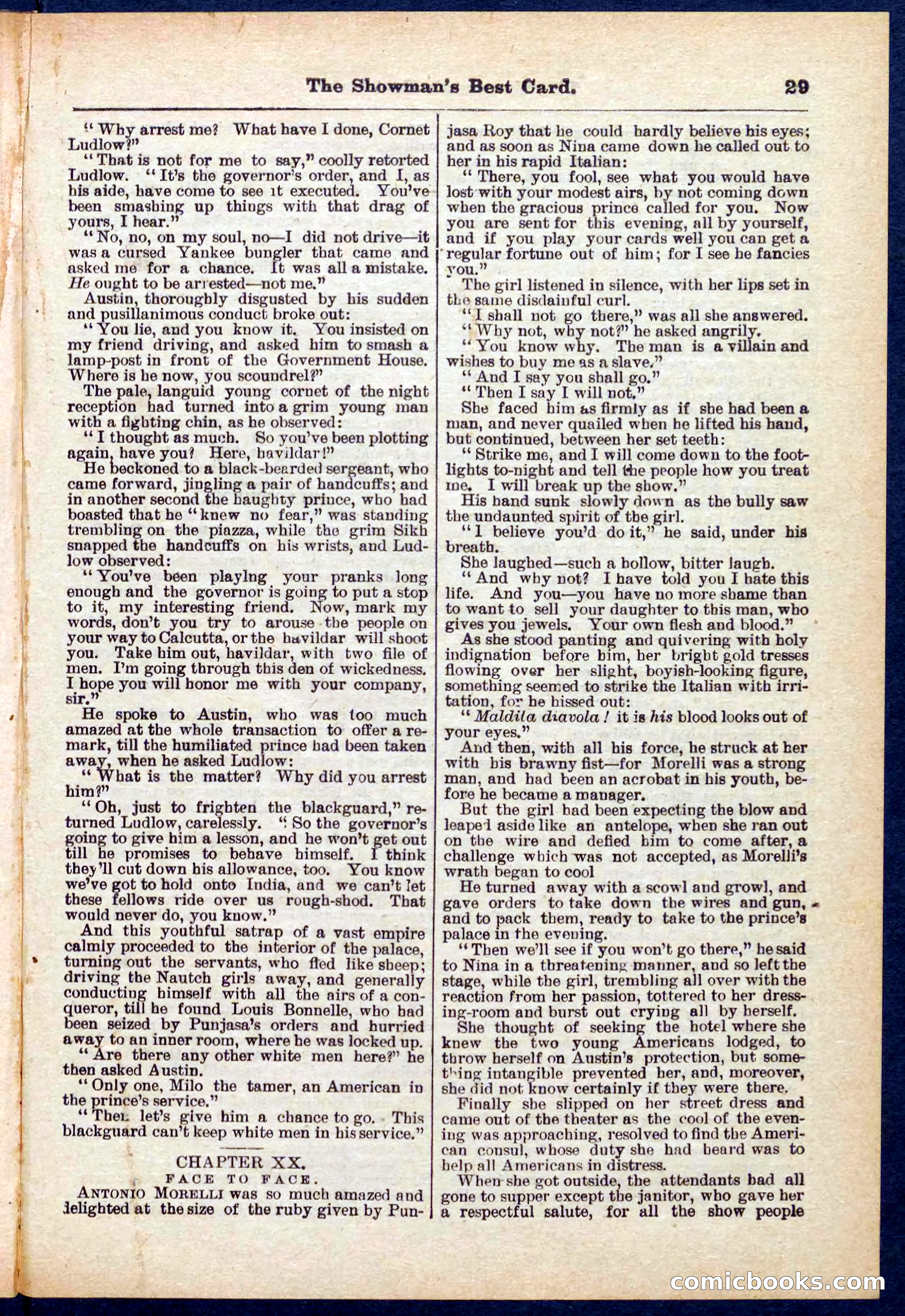 Beadle's Pocket Library No. 284 — page 29 of 48