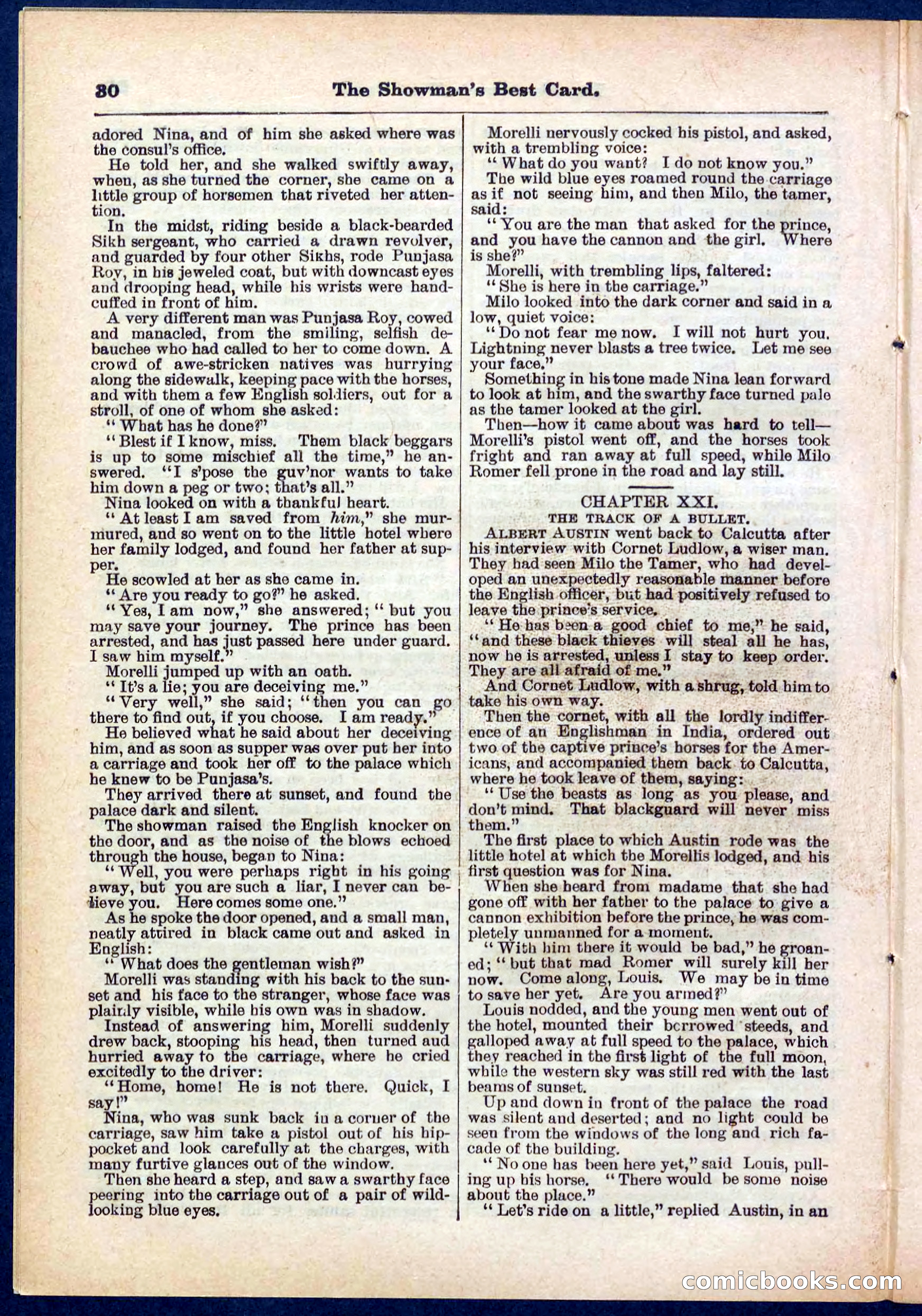Beadle's Pocket Library No. 284 — page 30 of 48