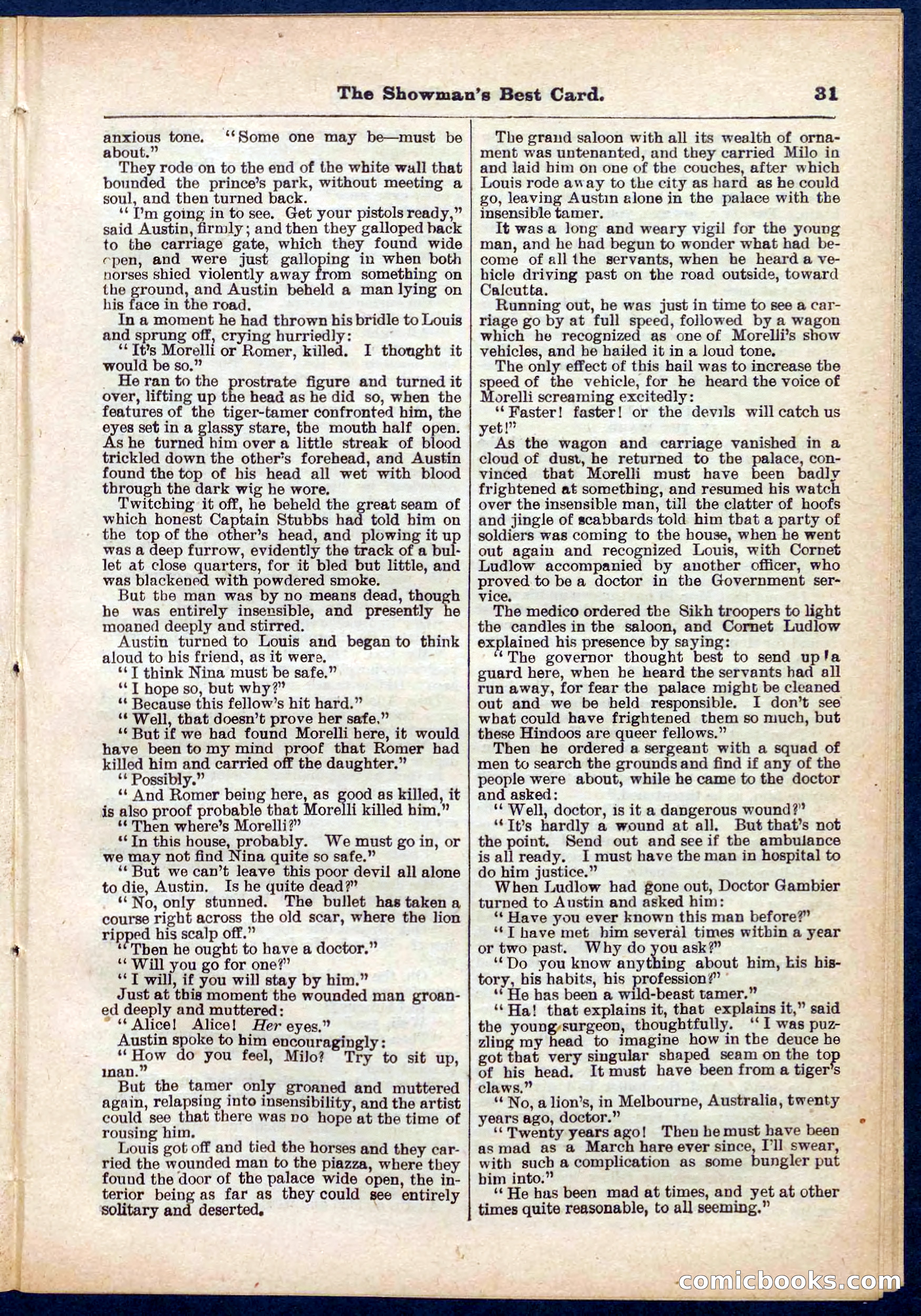 Beadle's Pocket Library No. 284 — page 31 of 48