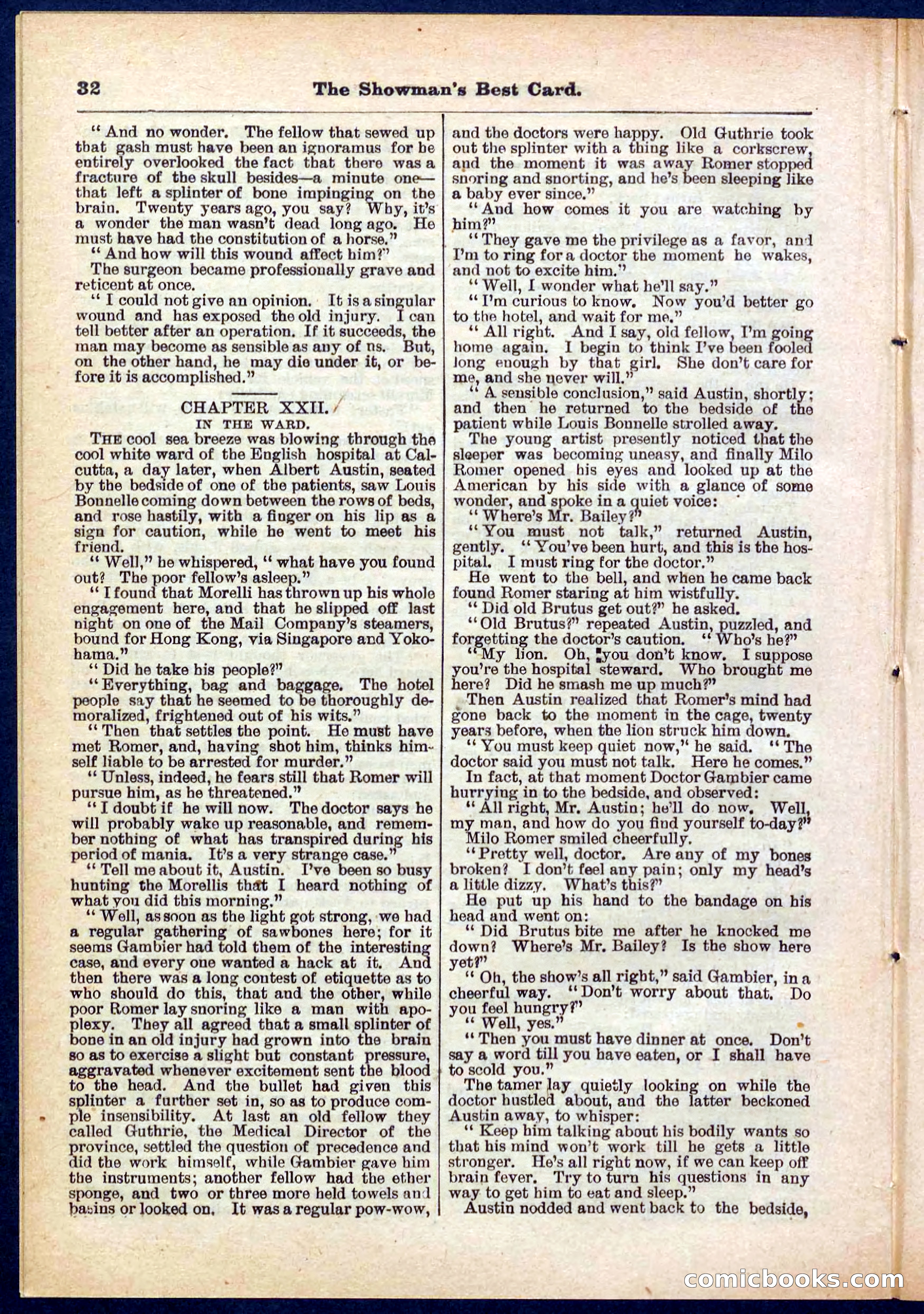 Beadle's Pocket Library No. 284 — page 32 of 48