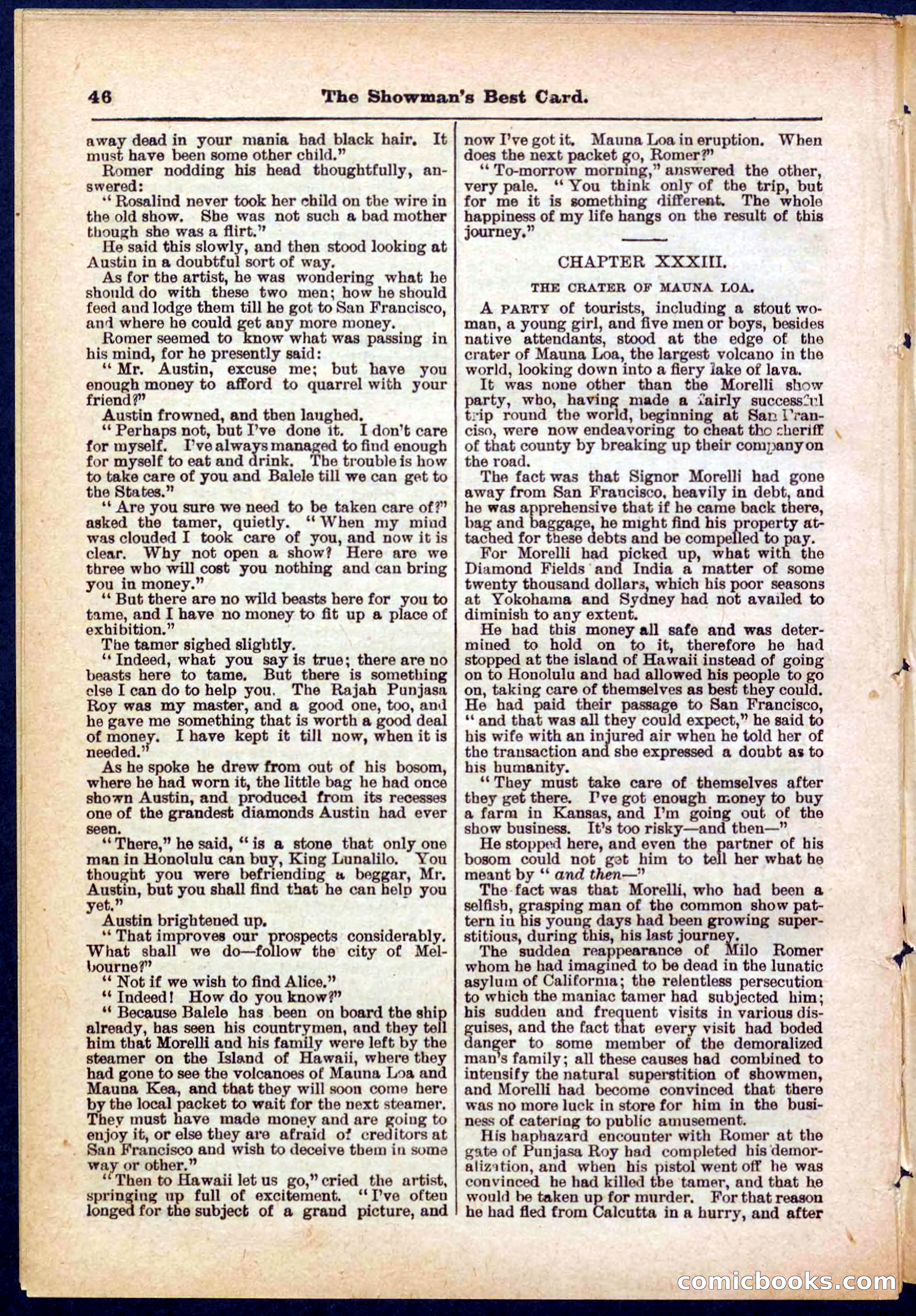 Beadle's Pocket Library No. 284 — page 46 of 48