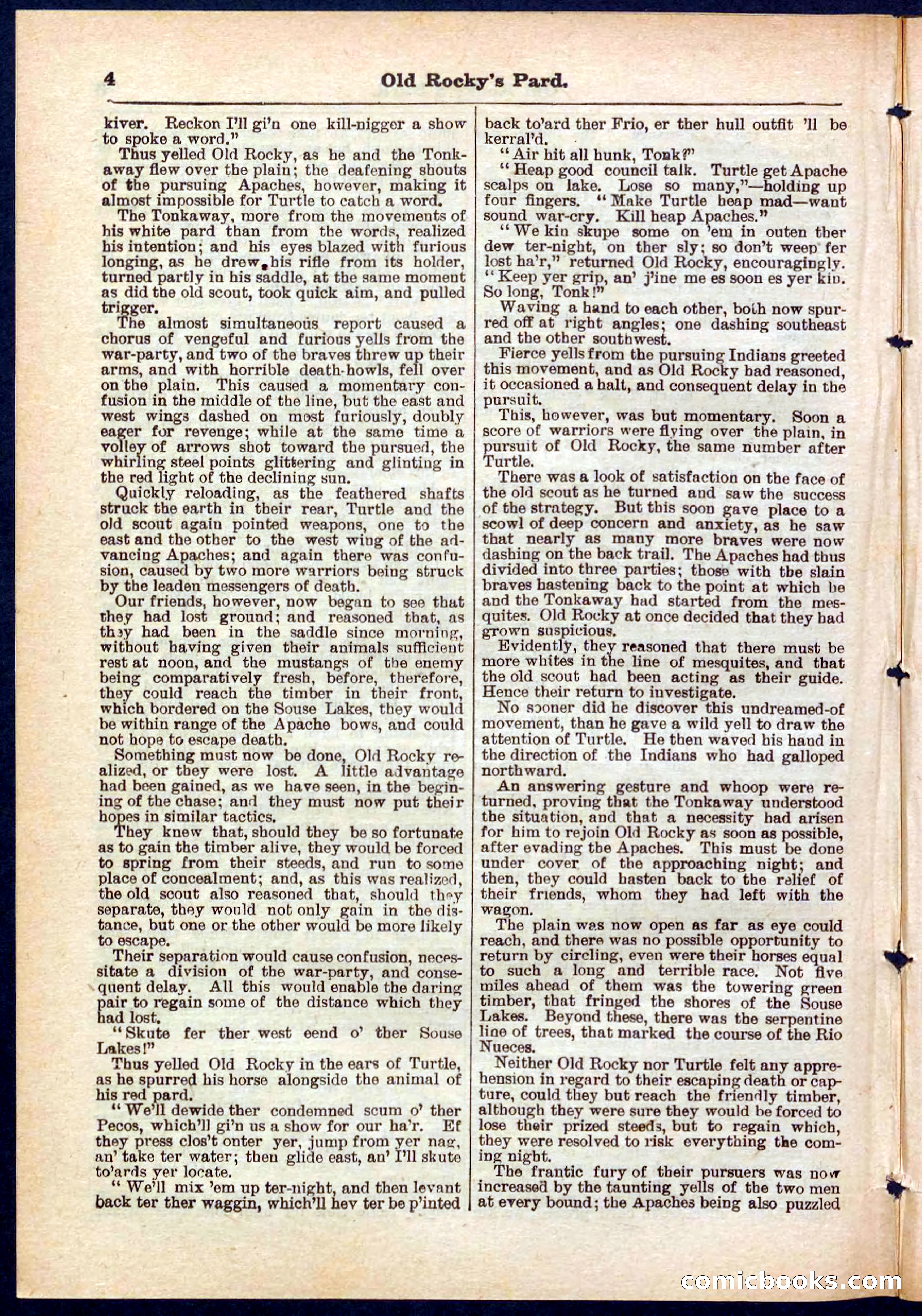 Beadle's Pocket Library No. 285 — page 4 of 32
