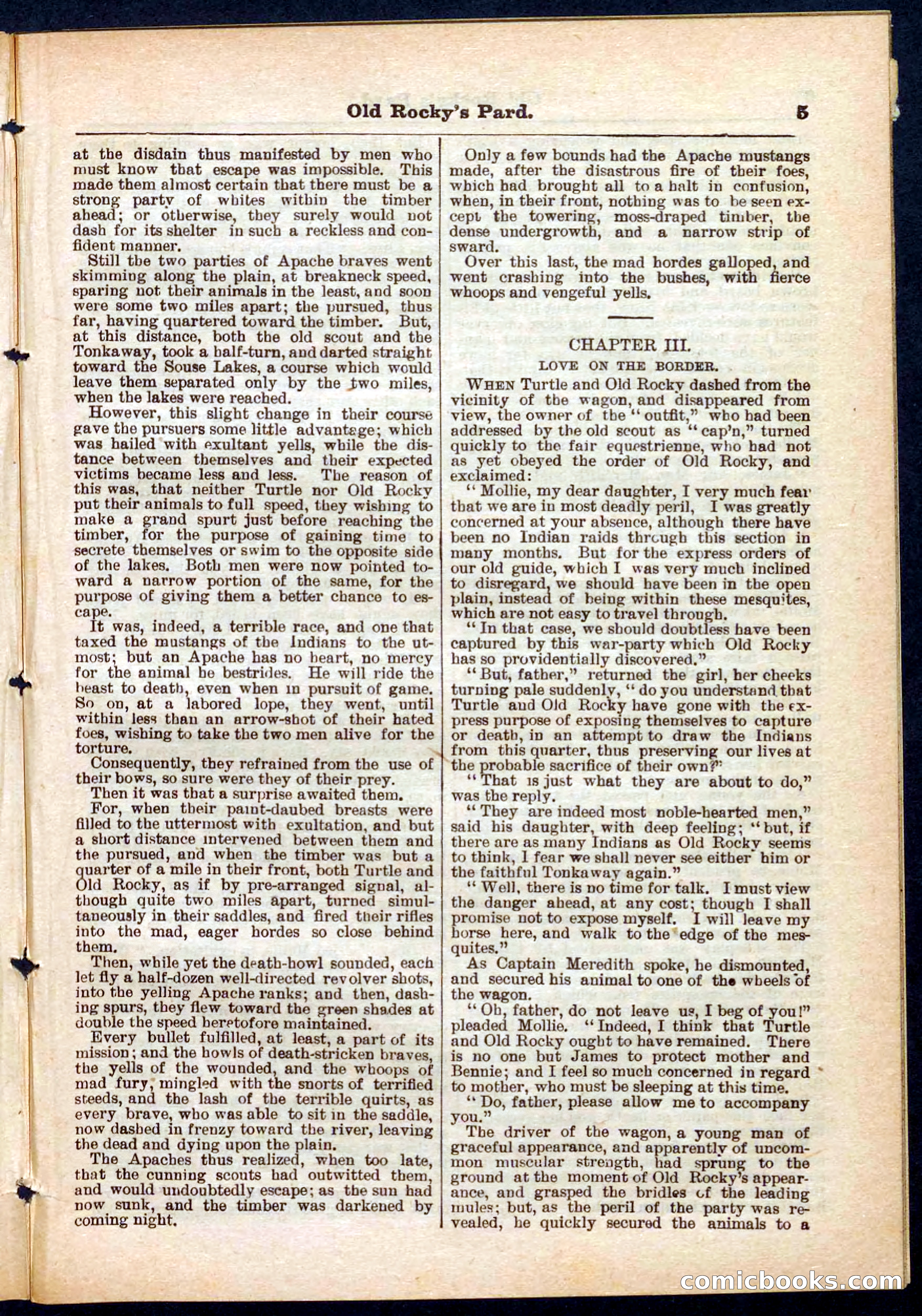 Beadle's Pocket Library No. 285 — page 5 of 32
