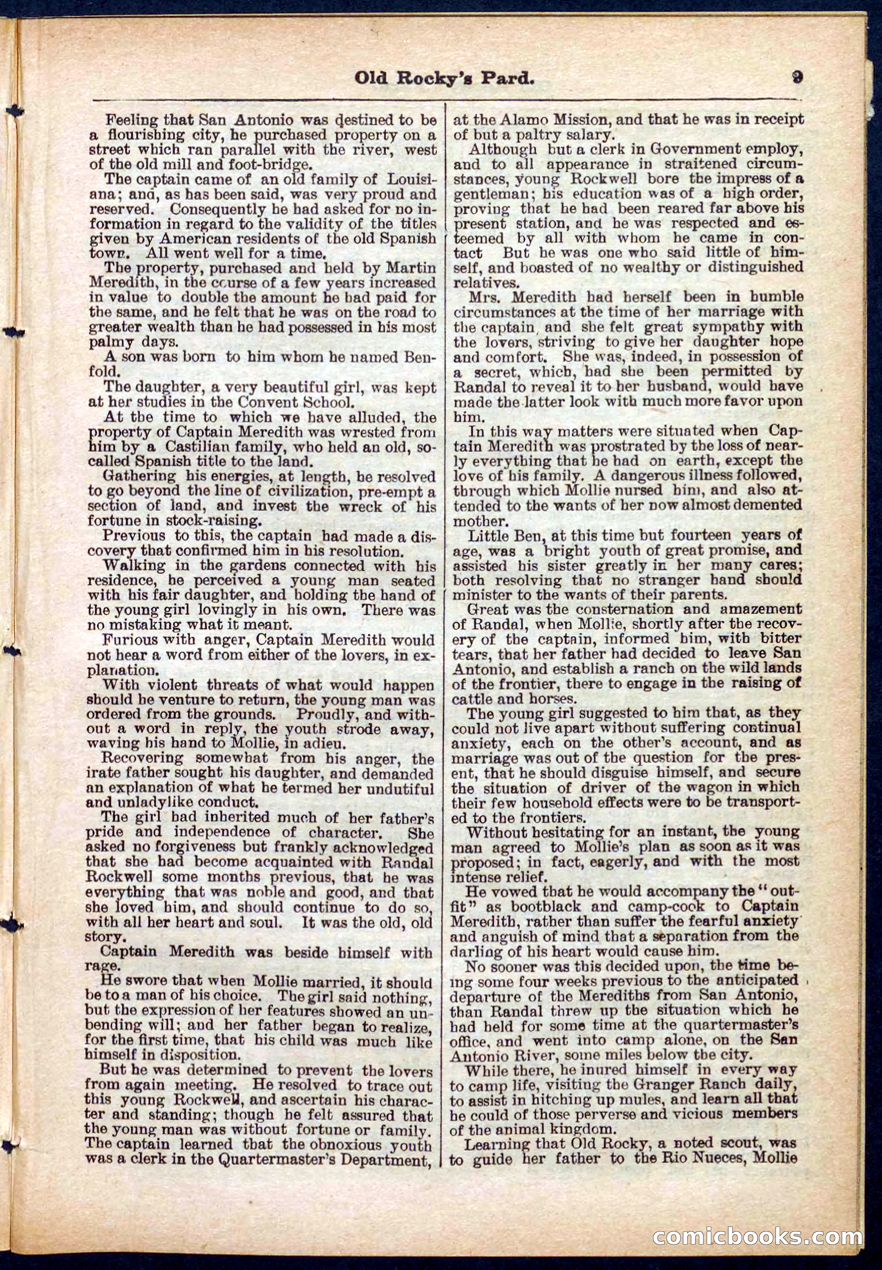 Beadle's Pocket Library No. 285 — page 9 of 32