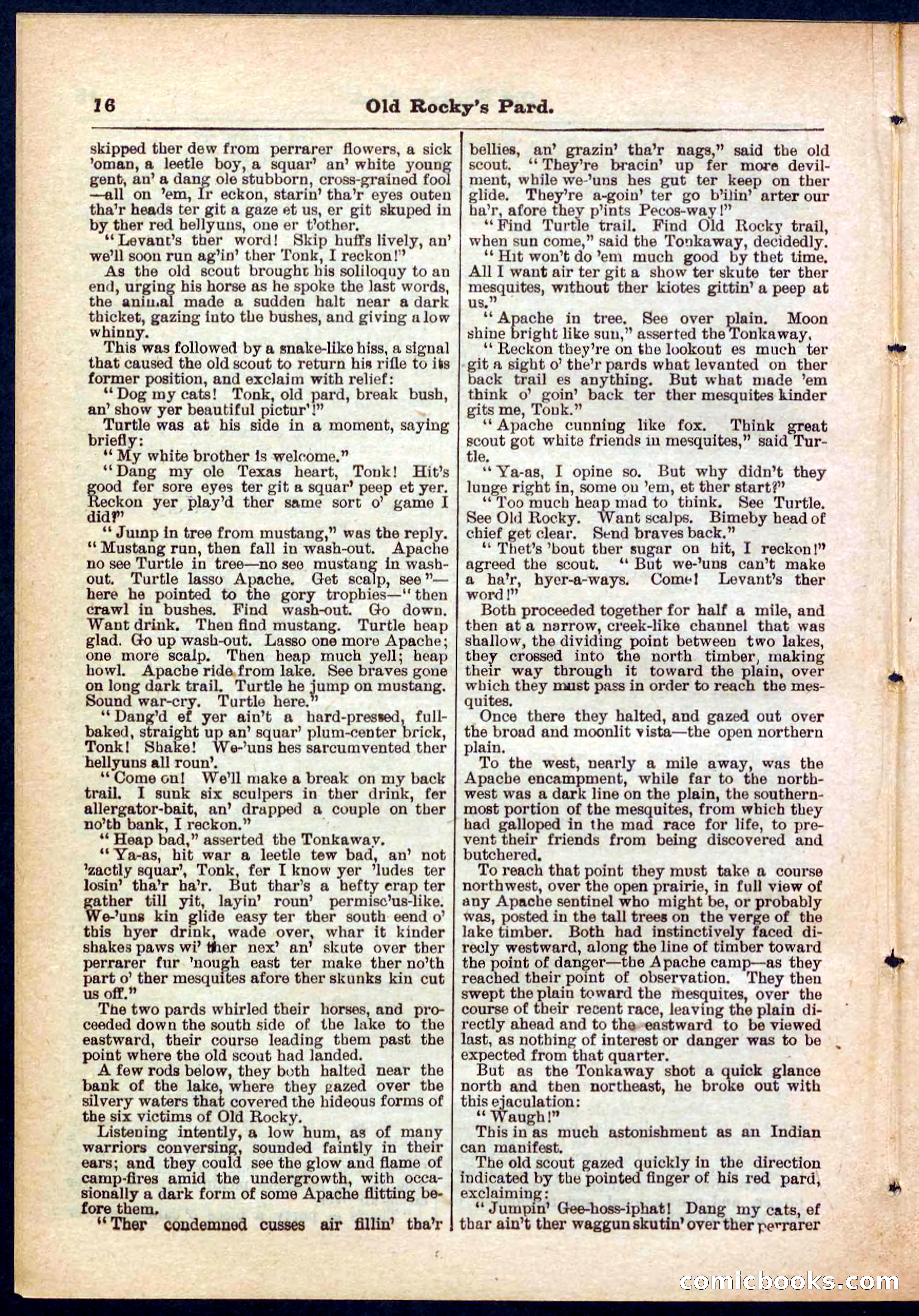 Beadle's Pocket Library No. 285 — page 16 of 32