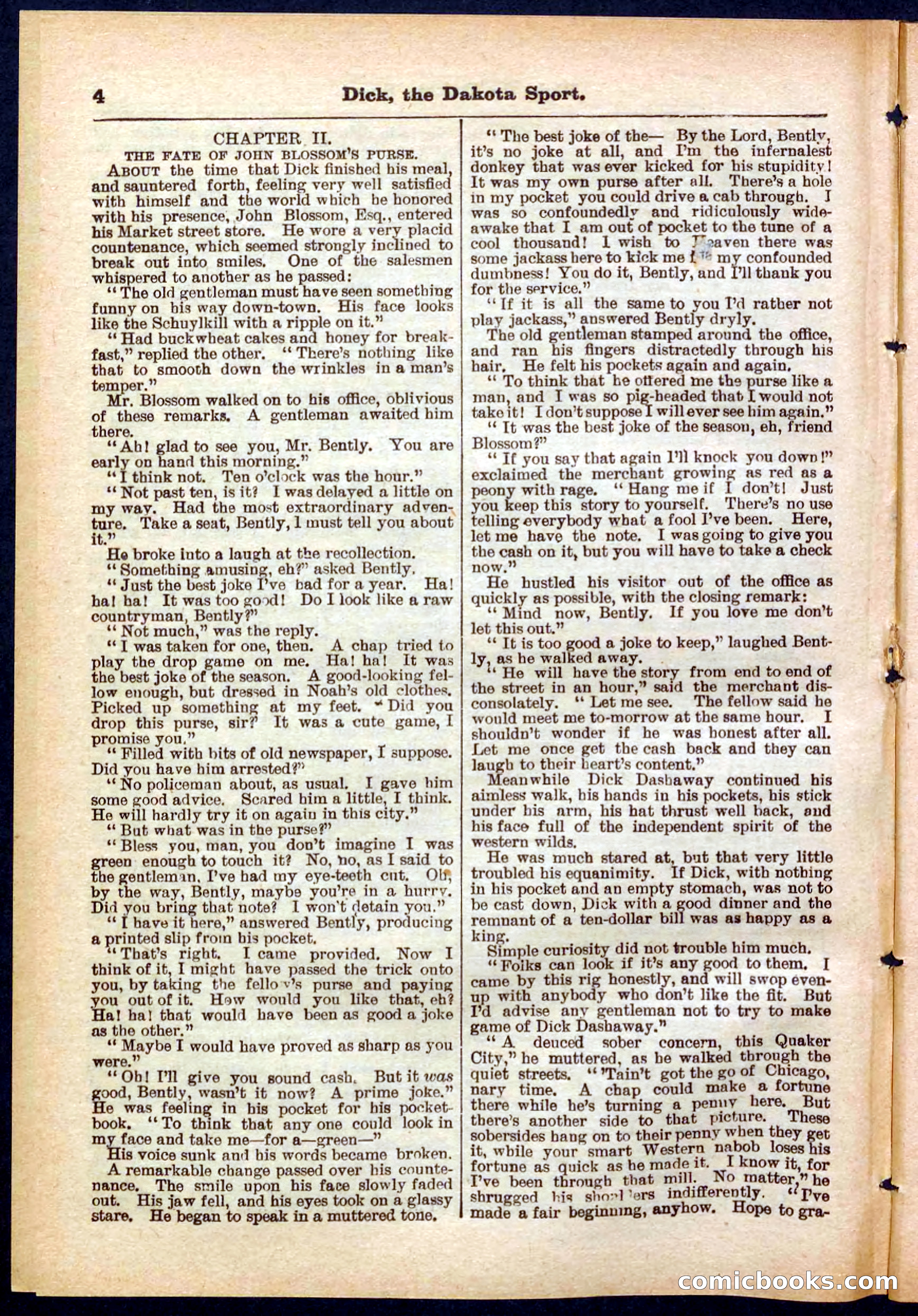 Beadle's Pocket Library No. 286 — page 4 of 32