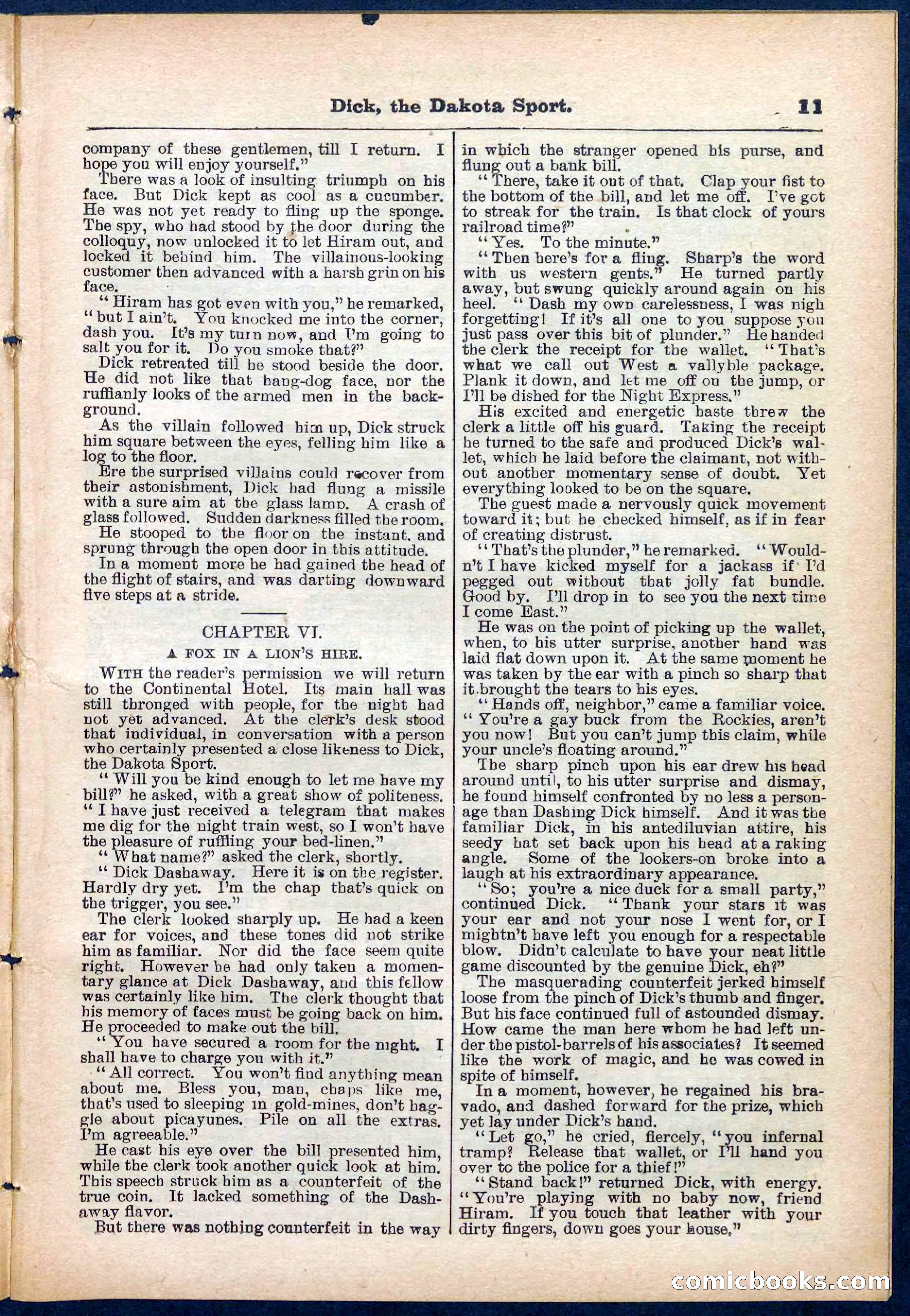 Beadle's Pocket Library No. 286 — page 11 of 32