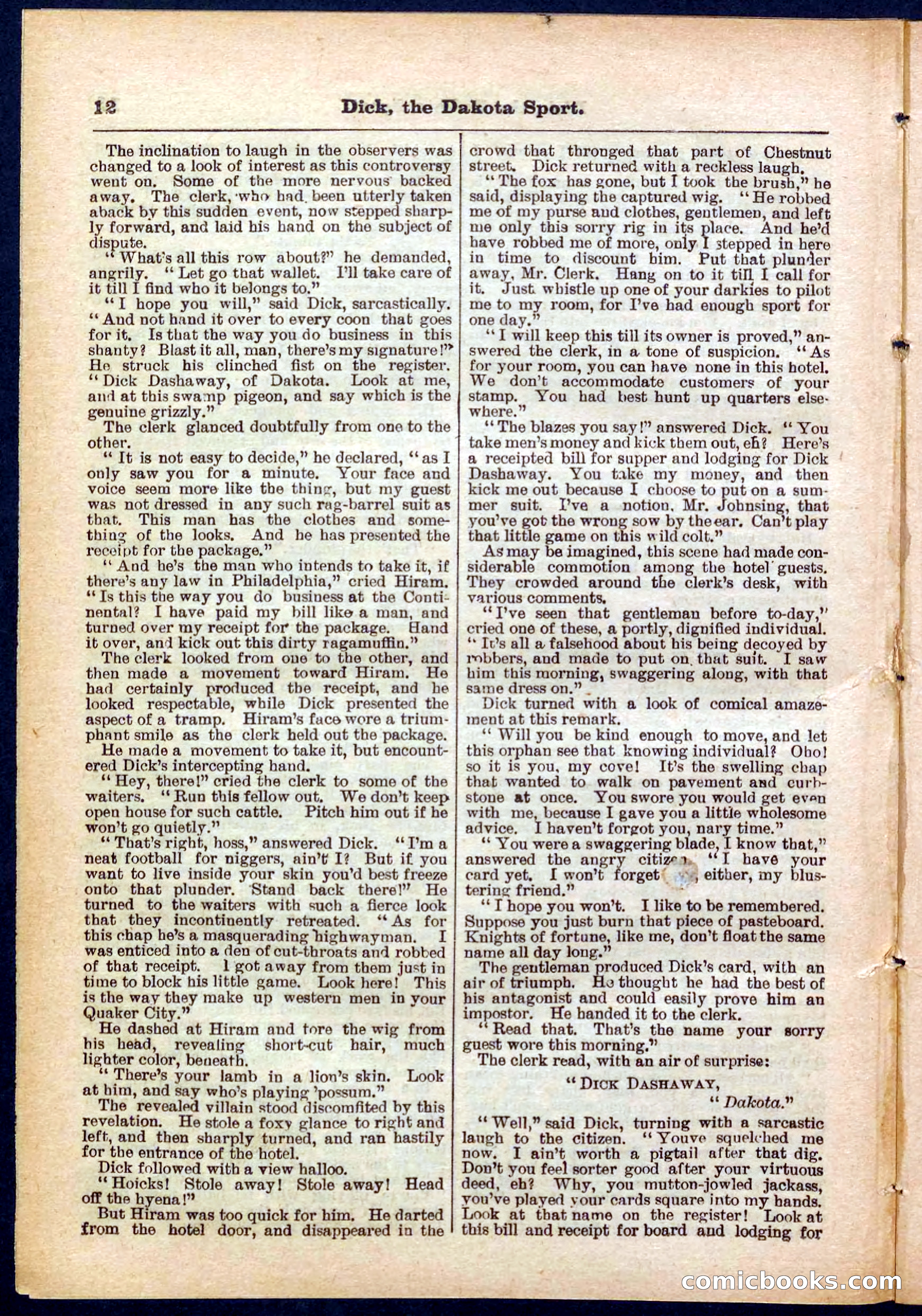 Beadle's Pocket Library No. 286 — page 12 of 32