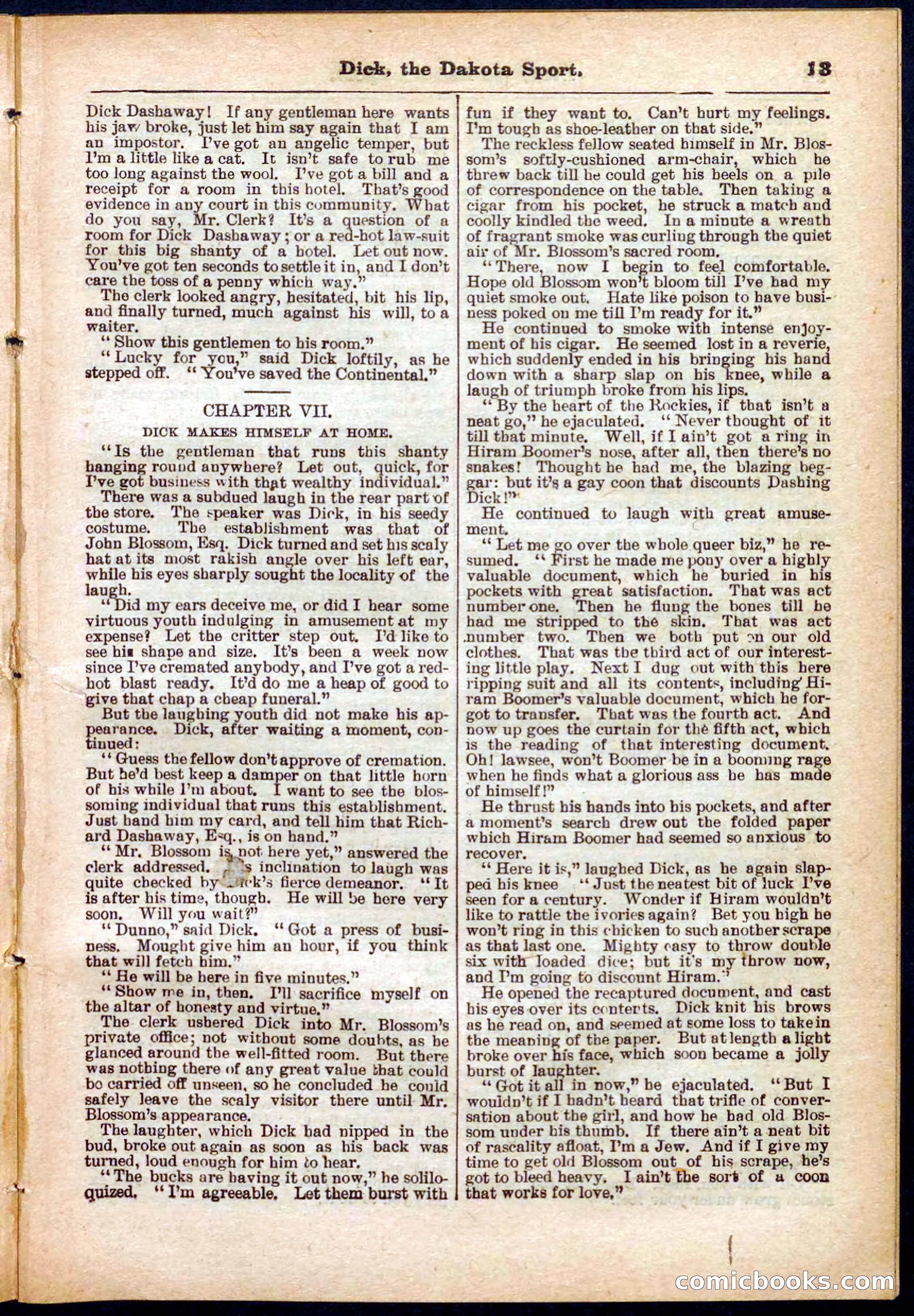 Beadle's Pocket Library No. 286 — page 13 of 32