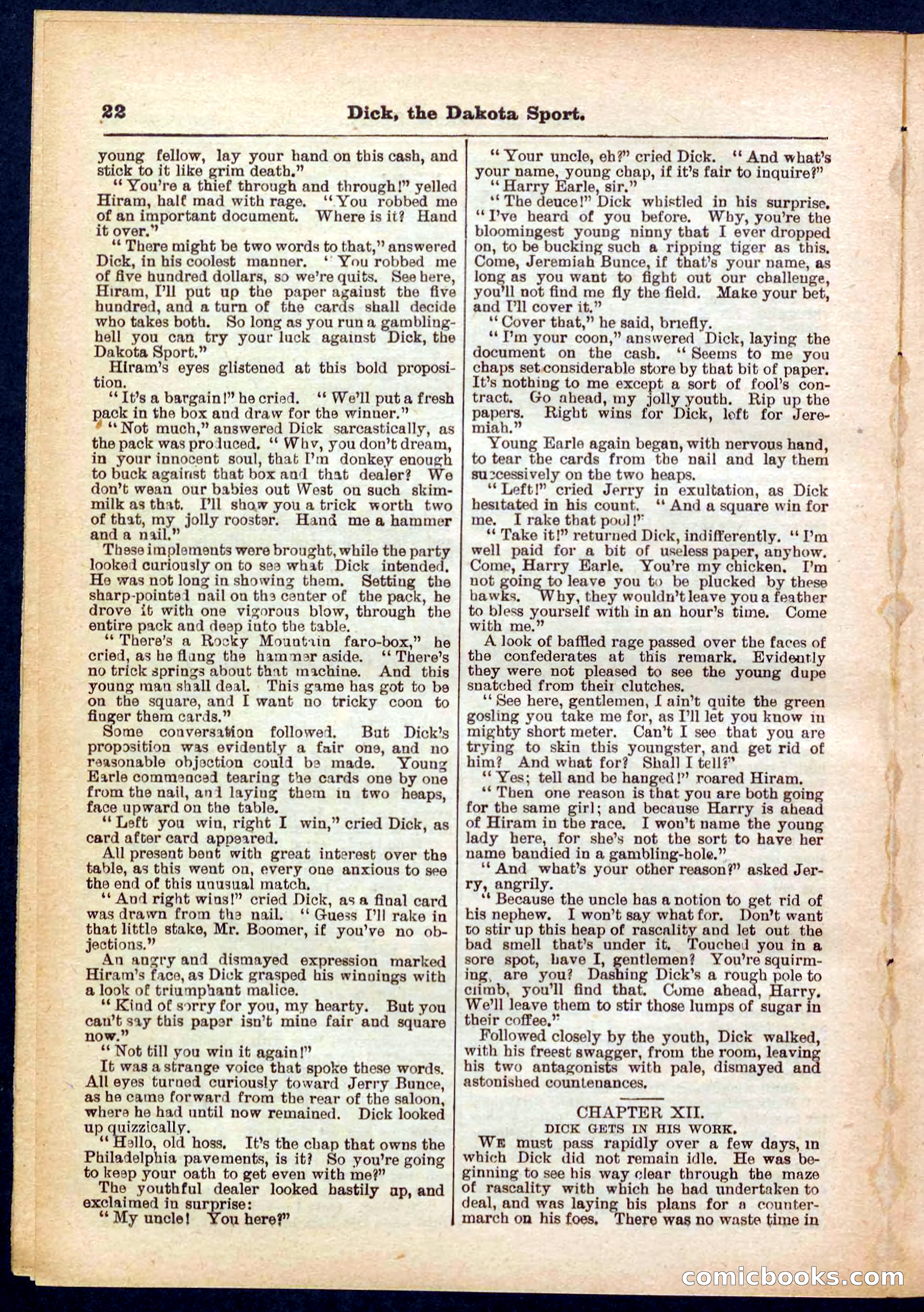 Beadle's Pocket Library No. 286 — page 22 of 32