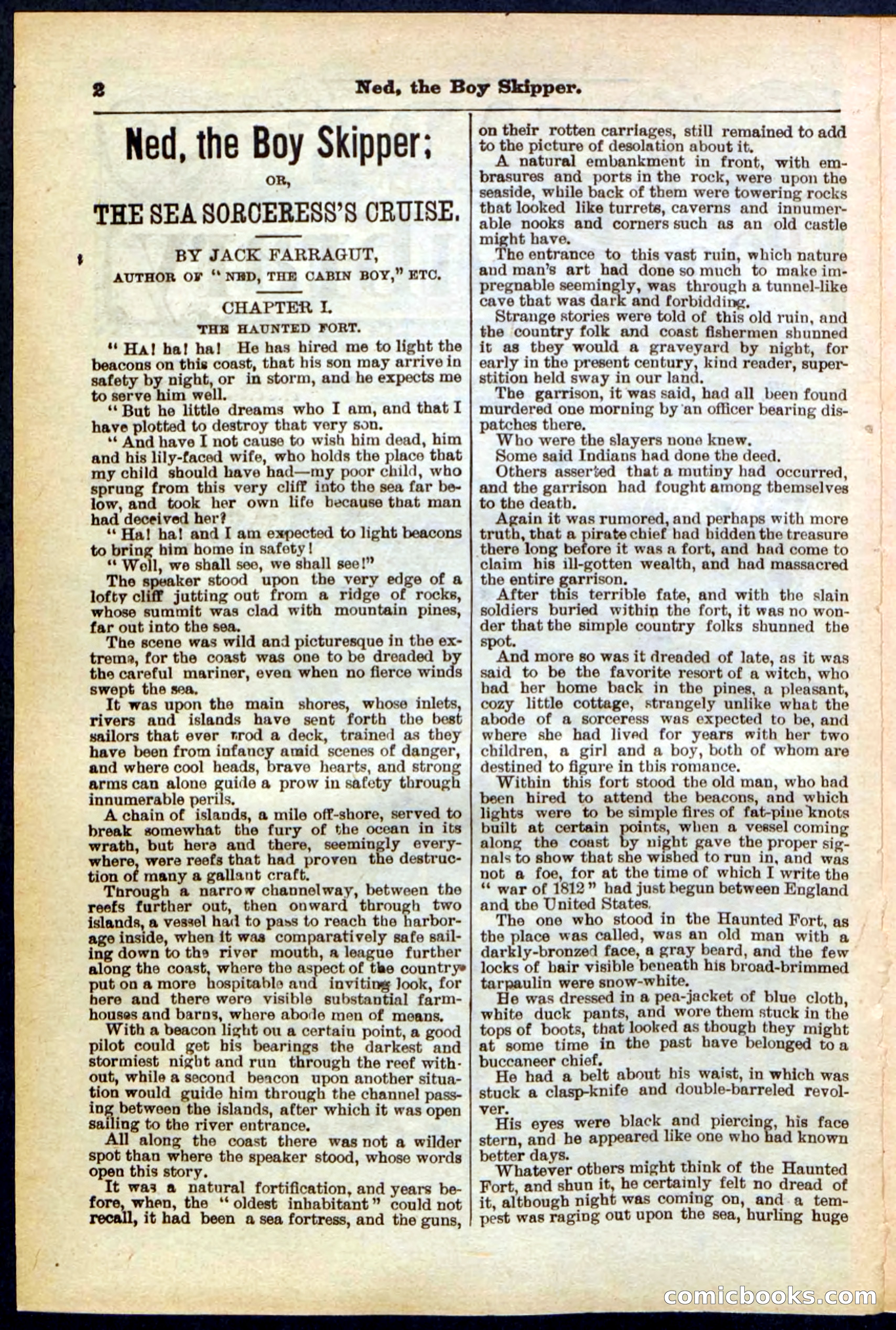 Beadle's Pocket Library No. 287 — page 2 of 32