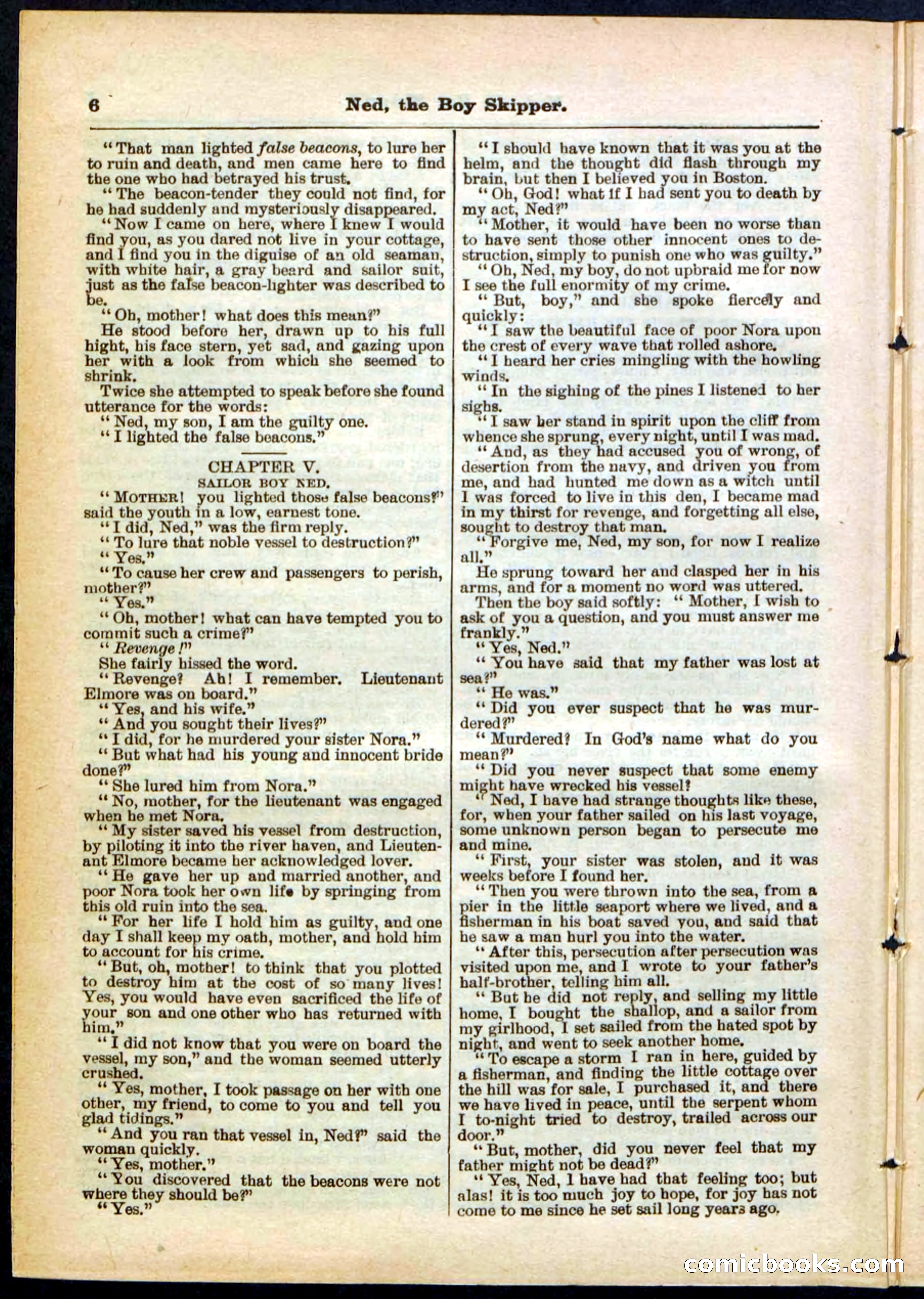 Beadle's Pocket Library No. 287 — page 6 of 32