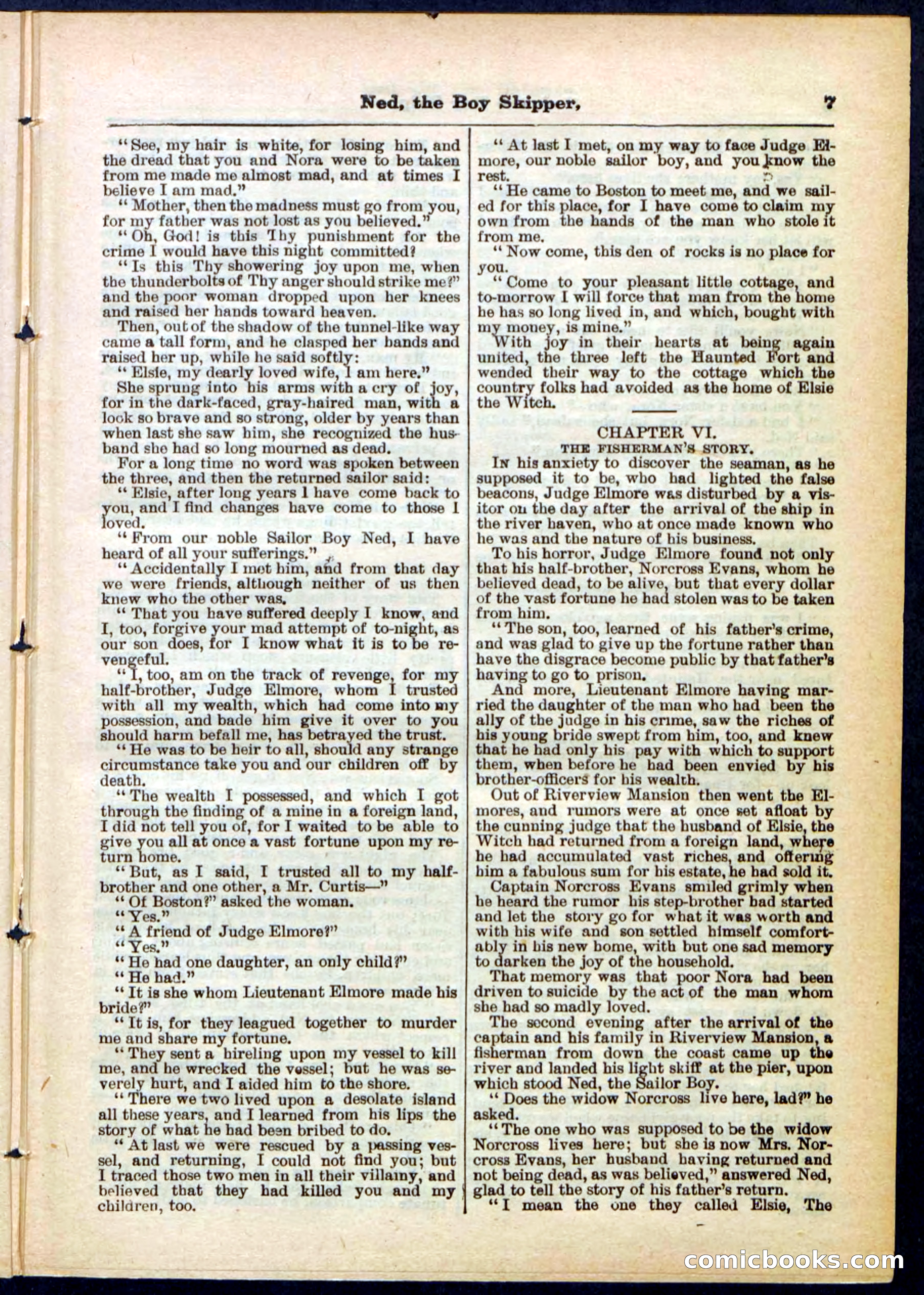Beadle's Pocket Library No. 287 — page 7 of 32