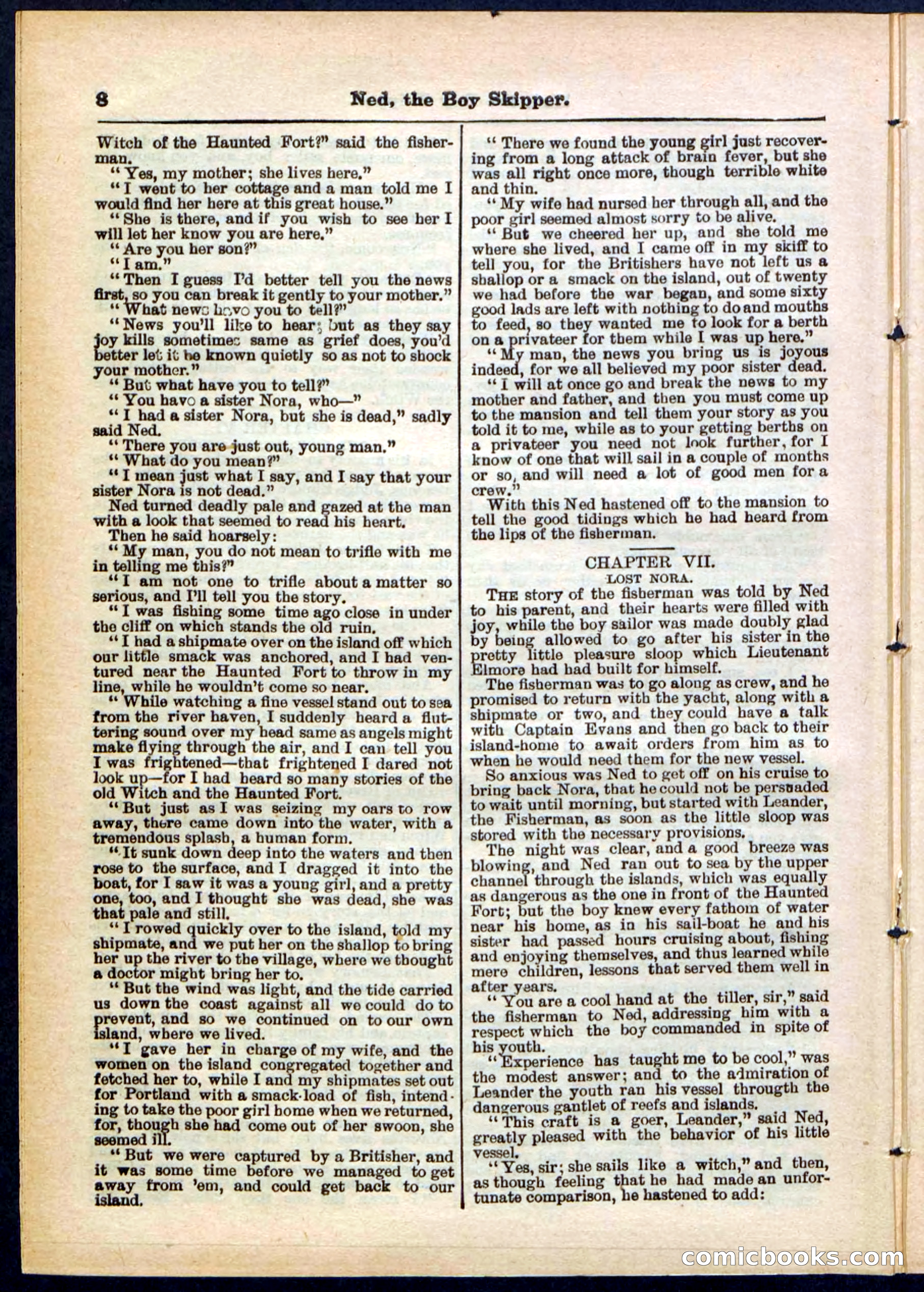 Beadle's Pocket Library No. 287 — page 8 of 32